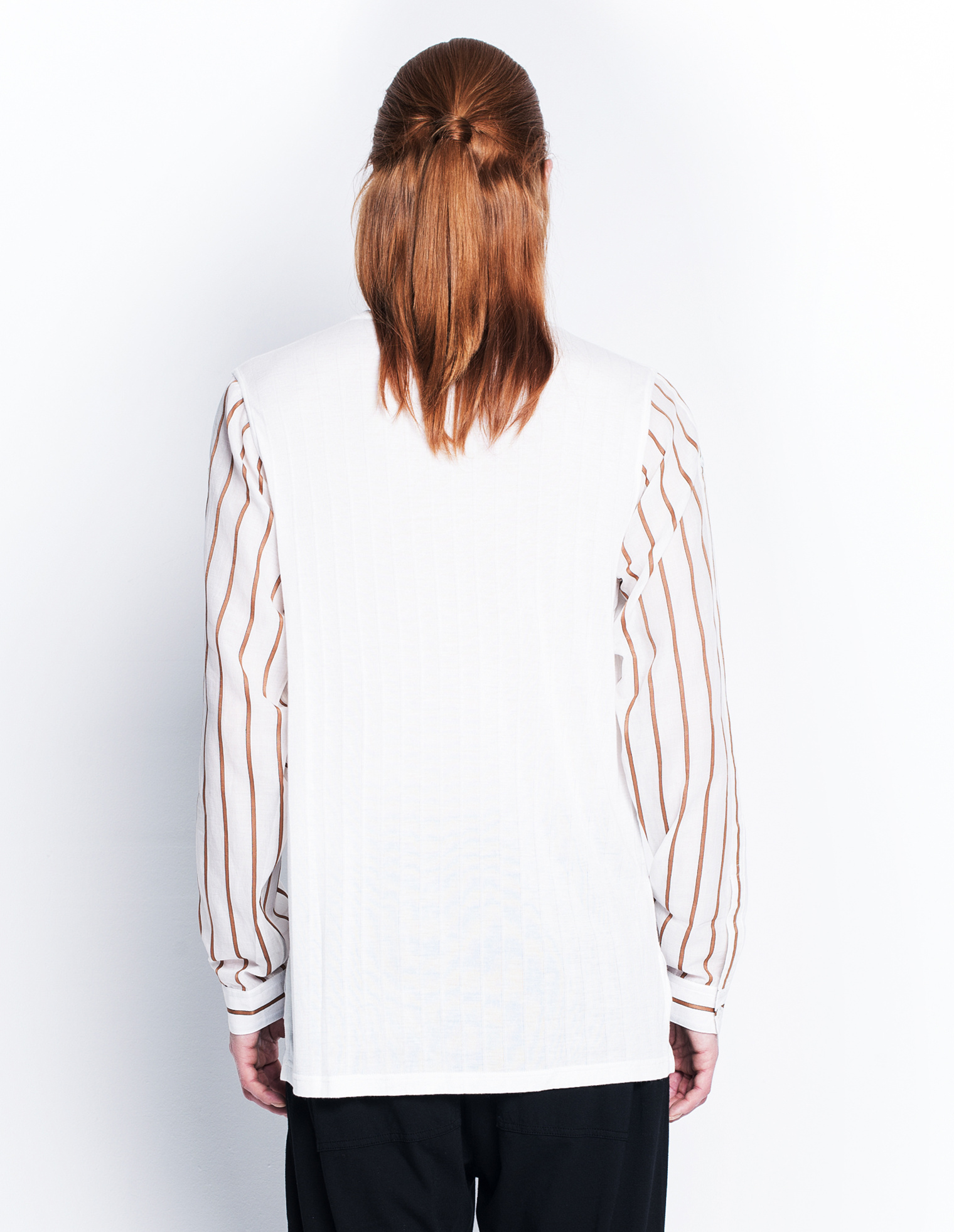 Ann Demeulemeester Long sleeve henley shirt