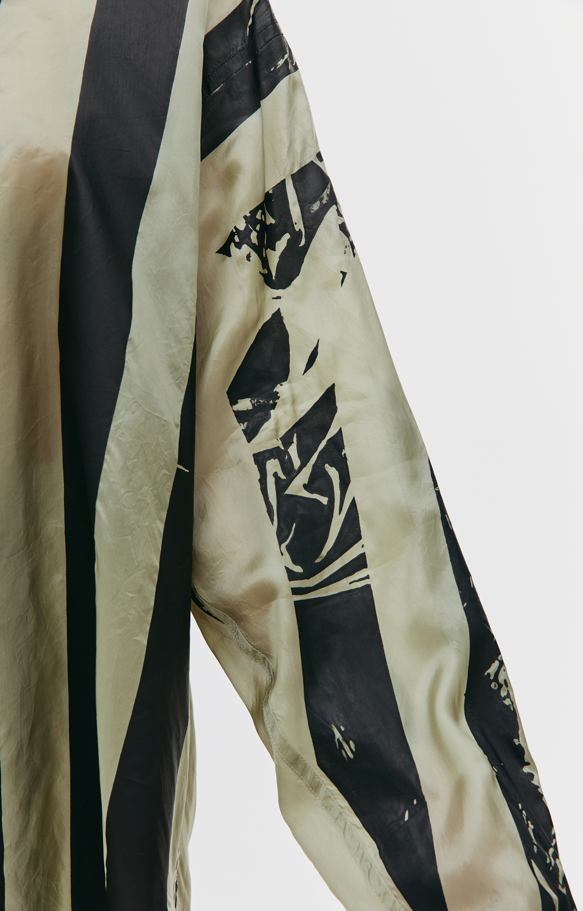 QUIRA Green printed shirt