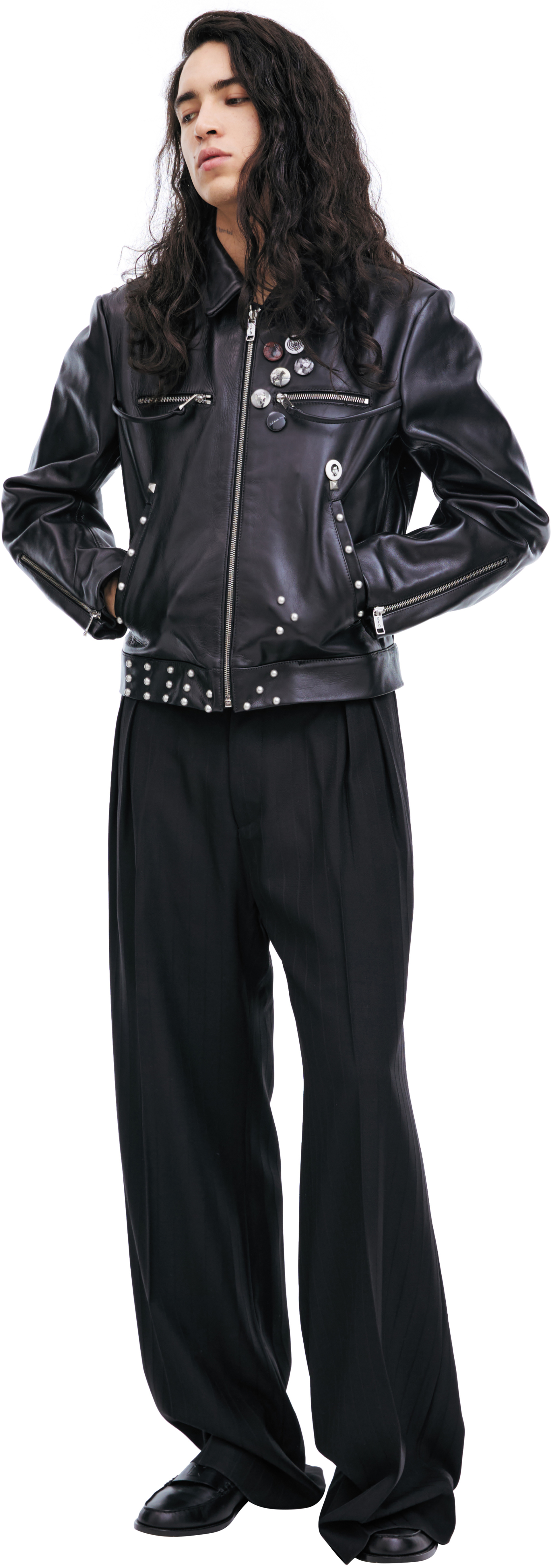 Enfants Riches Déprimés Leather Jacket