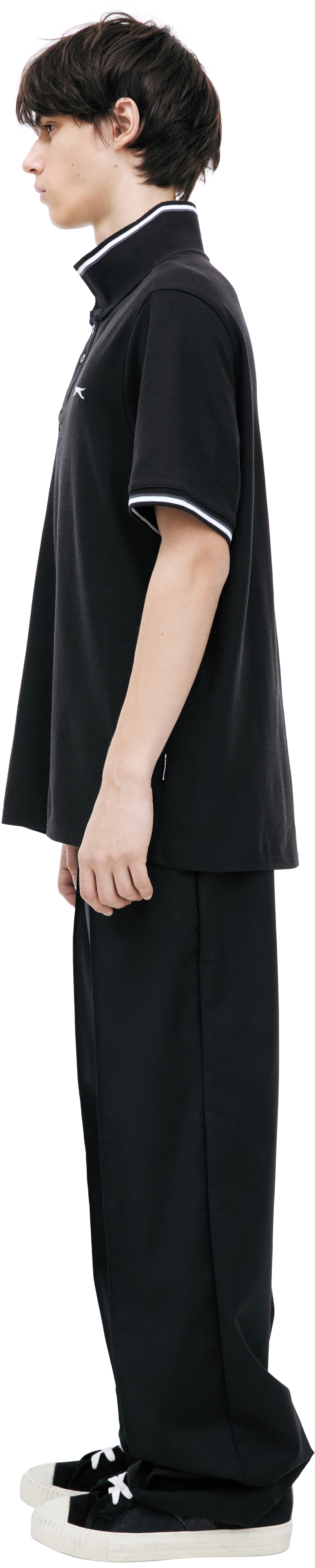 PROTOTYPES Asymmetric Polo T-shirt