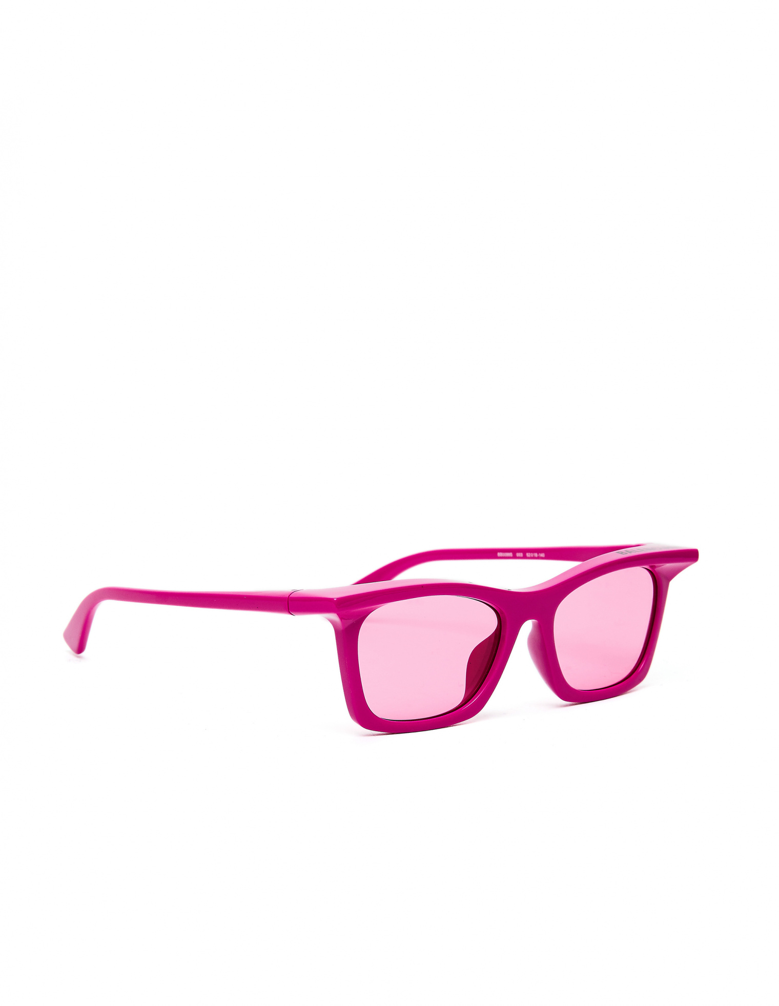 Balenciaga Розовые очки Rim Rectangle