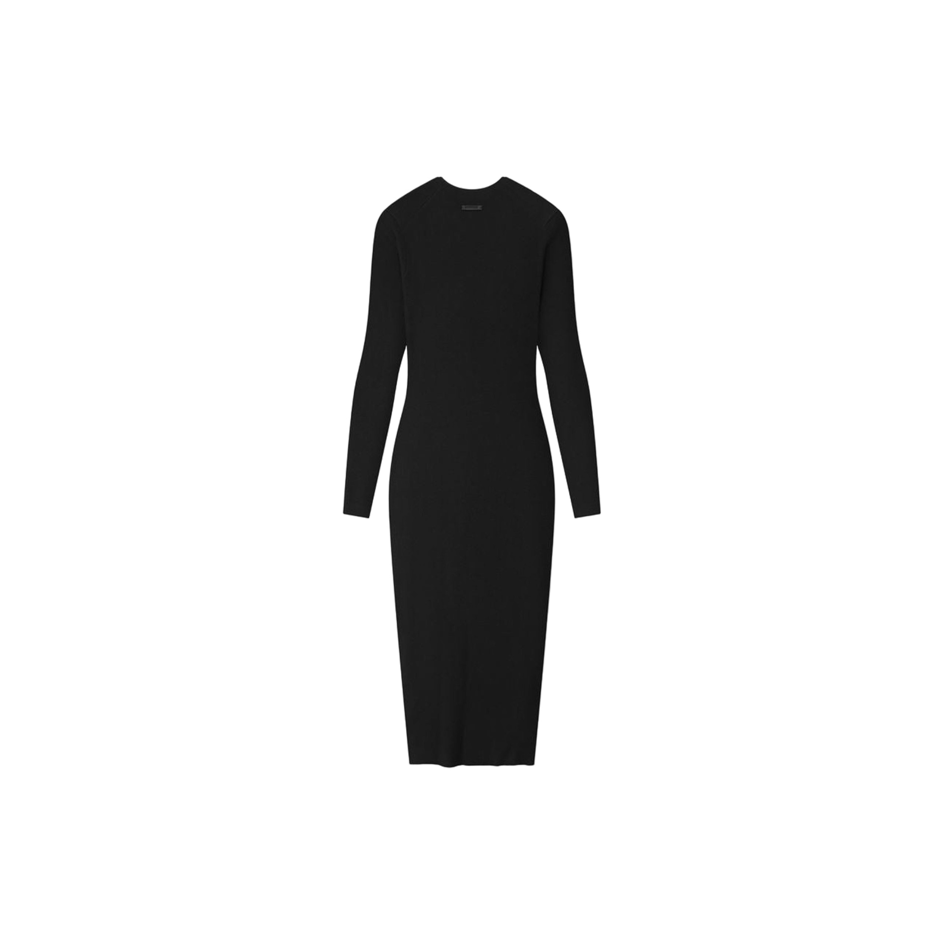 Fear of God Essentials Womens Rib Long Sleeve Dress