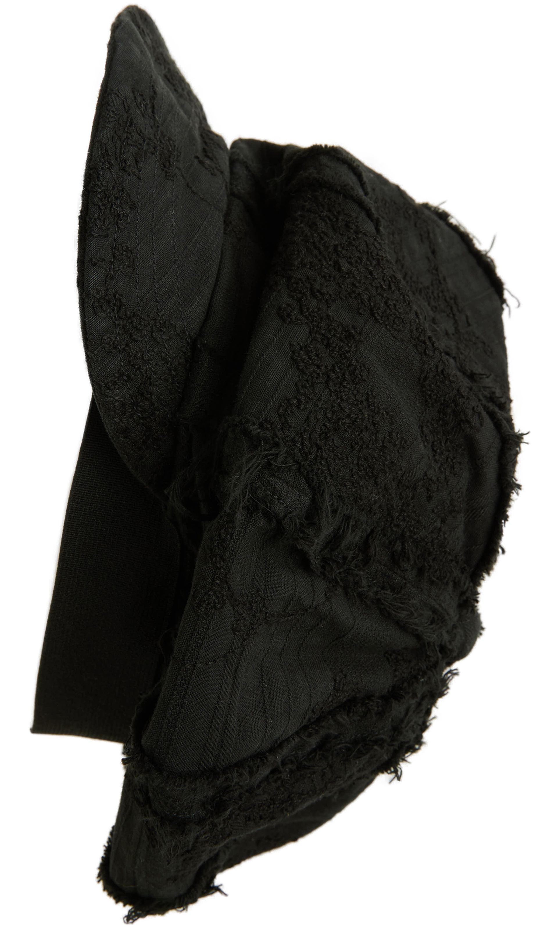 The Viridi-Anne Black cotton cap