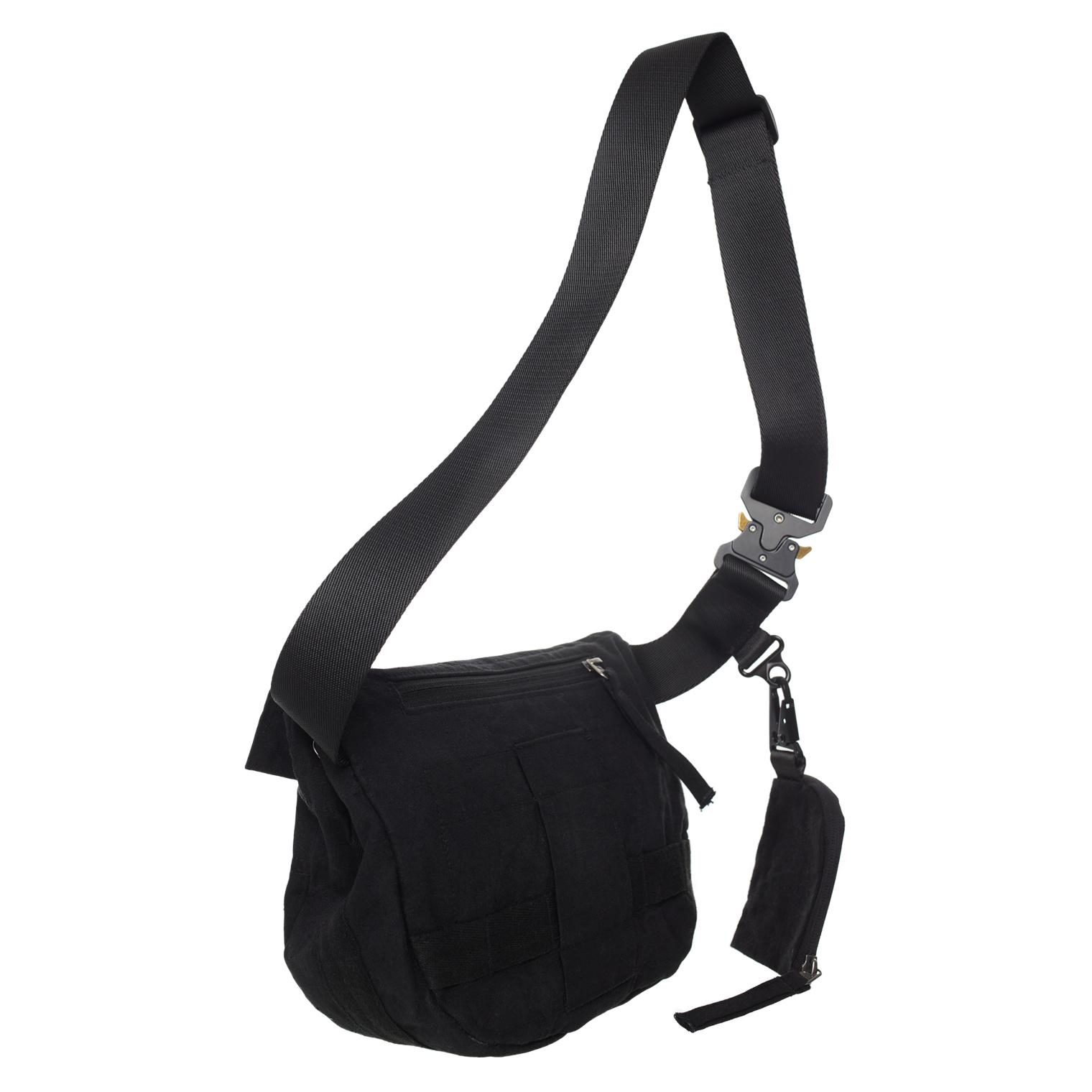 PLANIMETRY Black button bag