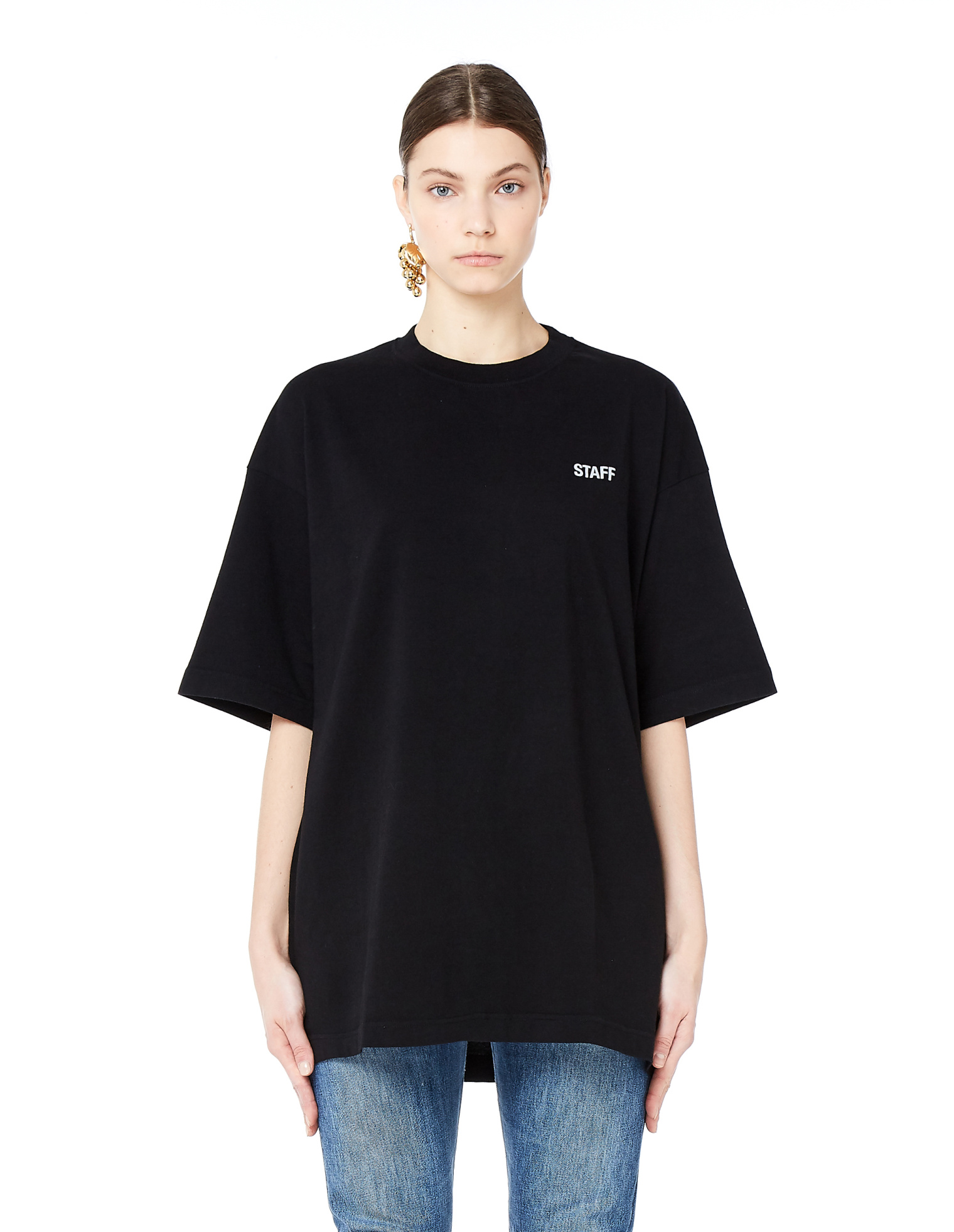 VETEMENTS Cotton T-shirt Staff