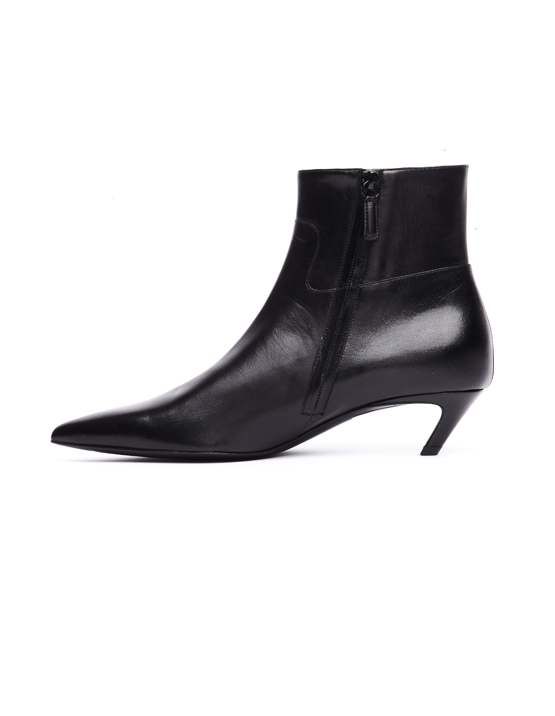Balenciaga Black \'Slash\' Ankle Boots
