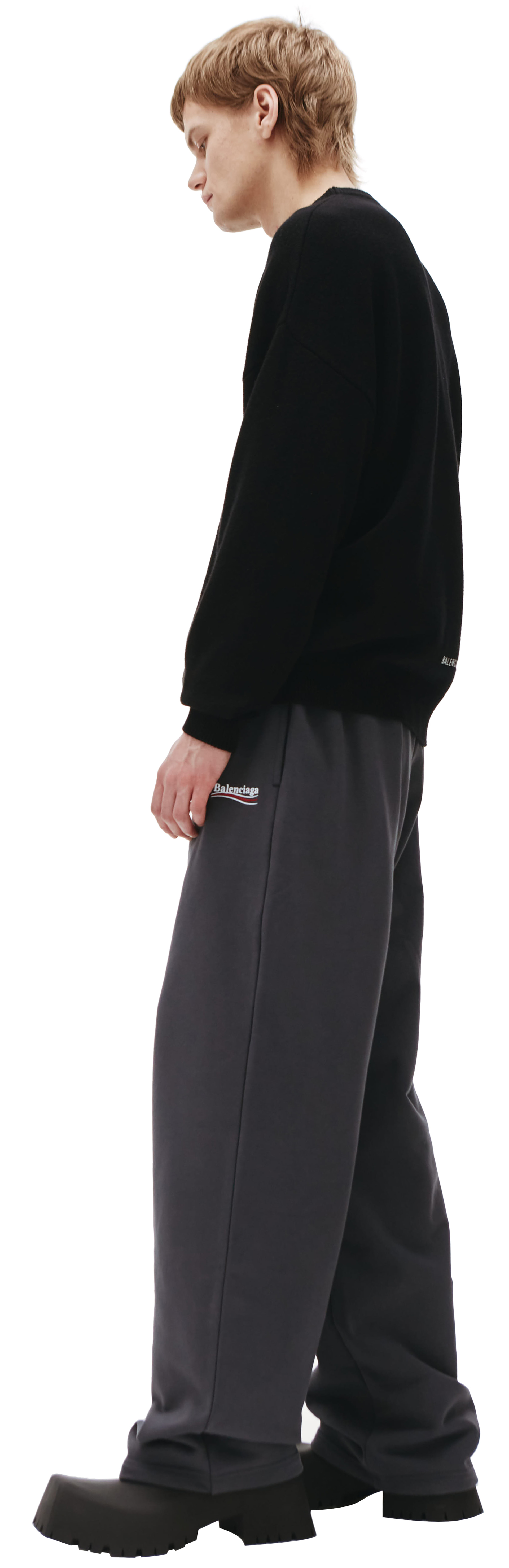 Balenciaga Cashmere sweater in black