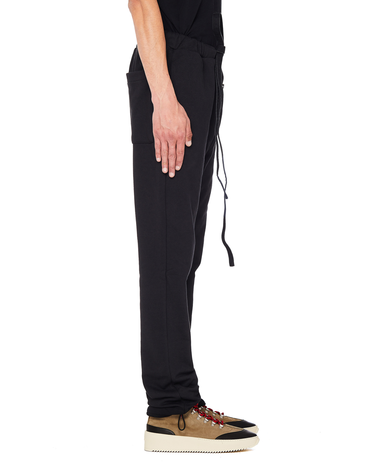 Fear of God Black Cotton Core Sweatpants