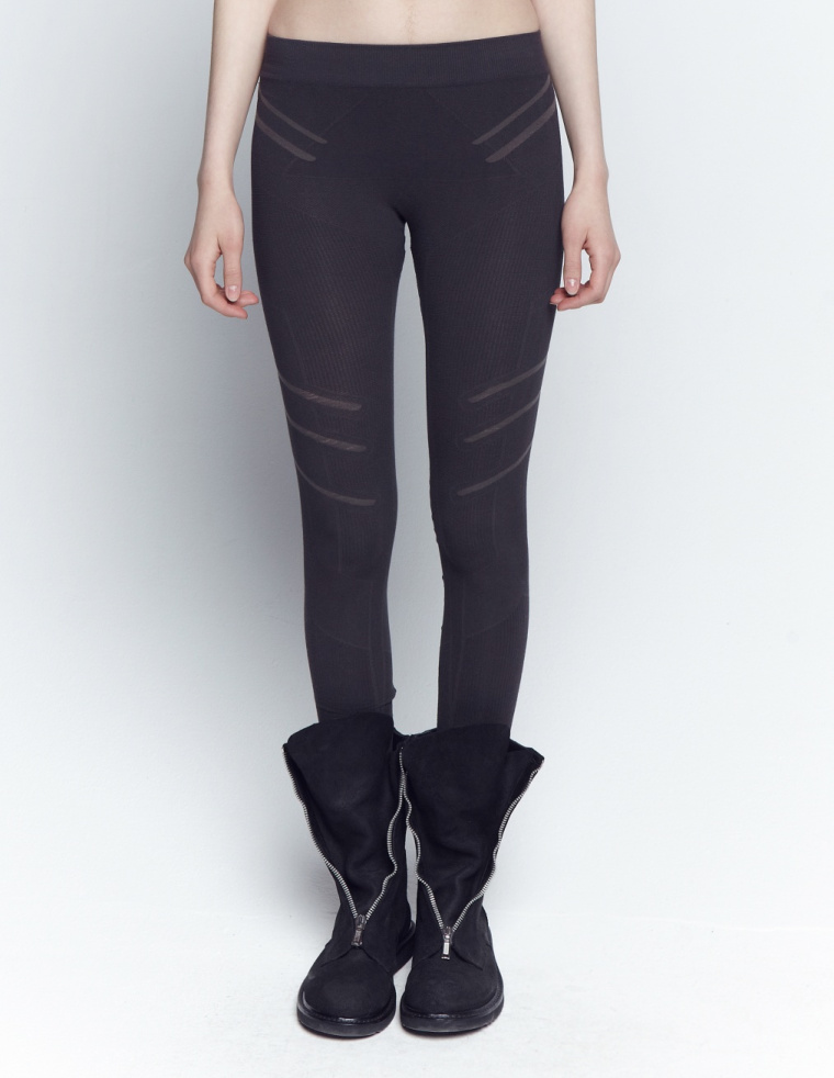 Rick Owens Lilies Ribbed leggings