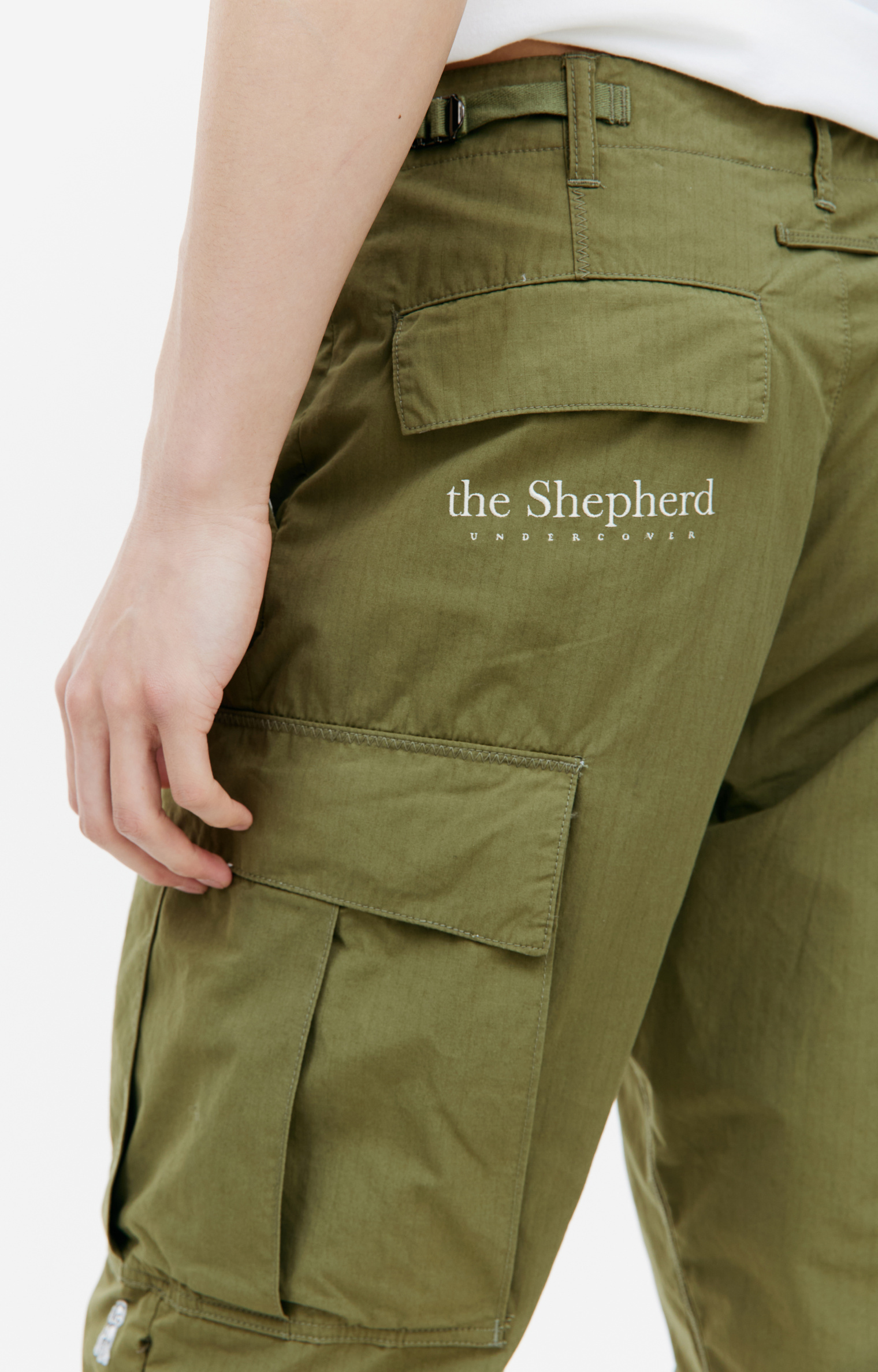 Undercover Khaki cargo trousers