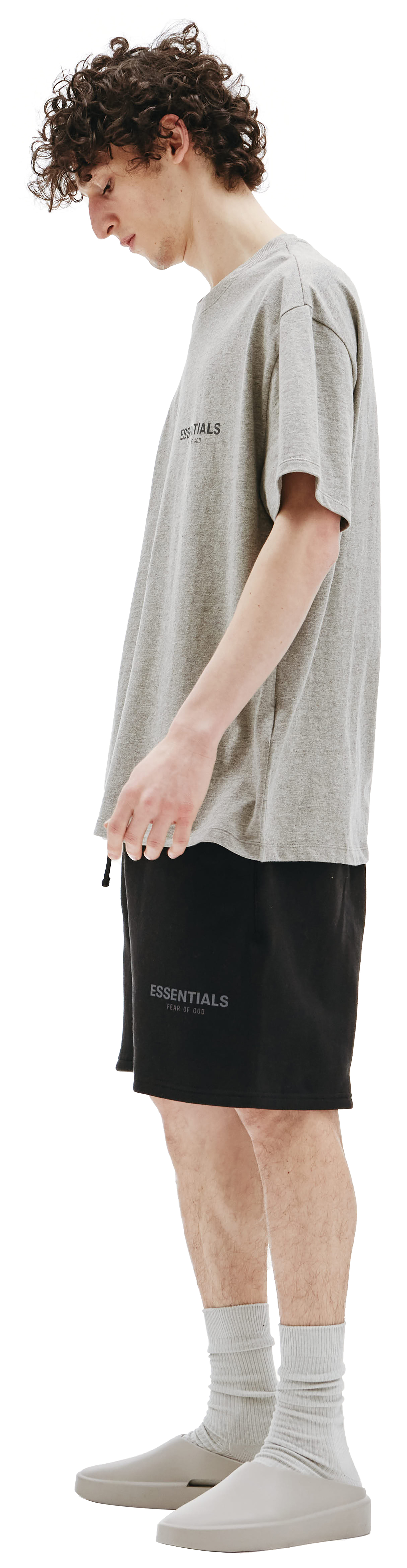 Fear of God Essentials Logo Oversized Cotton T-shirt