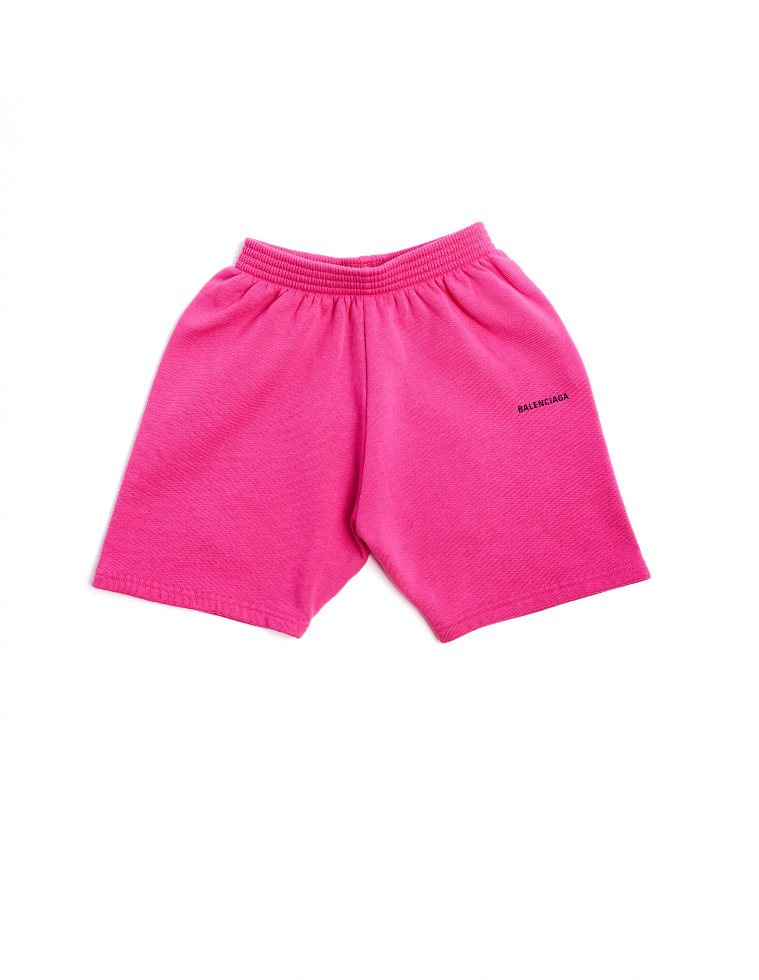 Balenciaga Kids Розовые хлопковые шорты