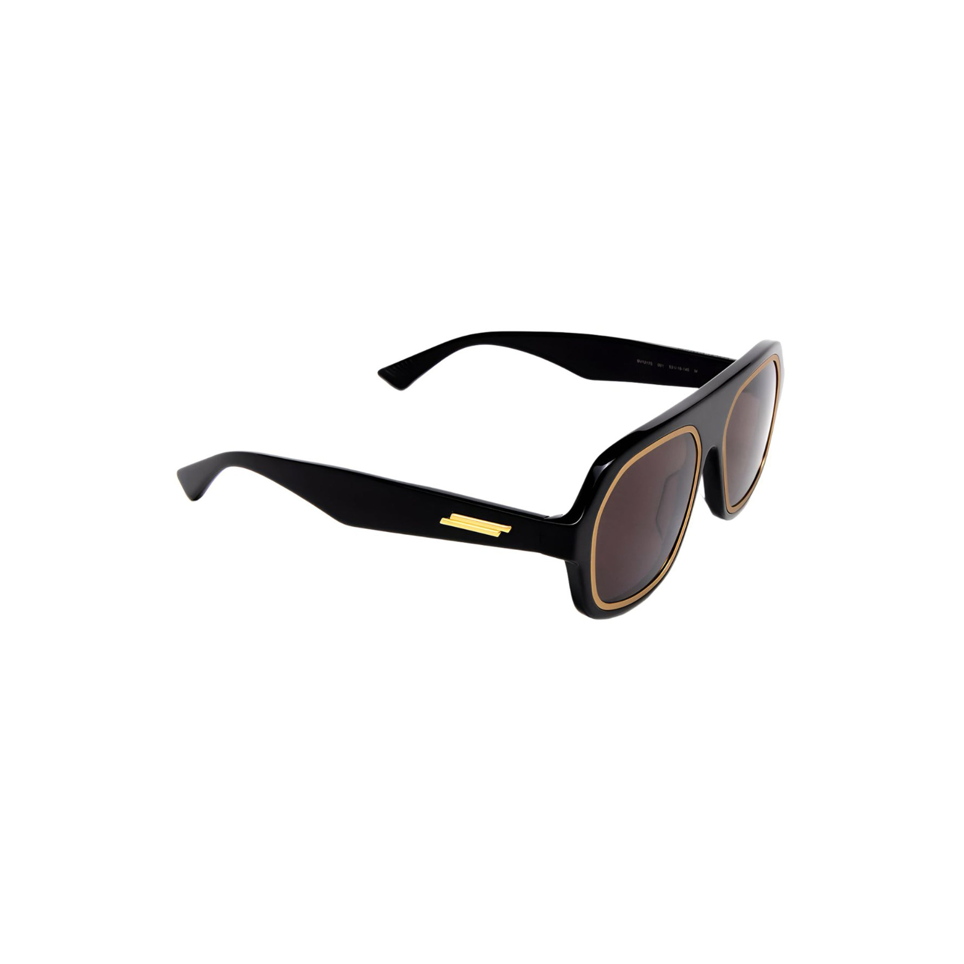 Bottega Veneta Men\'s Recycled Acetate Aviator Sunglasses