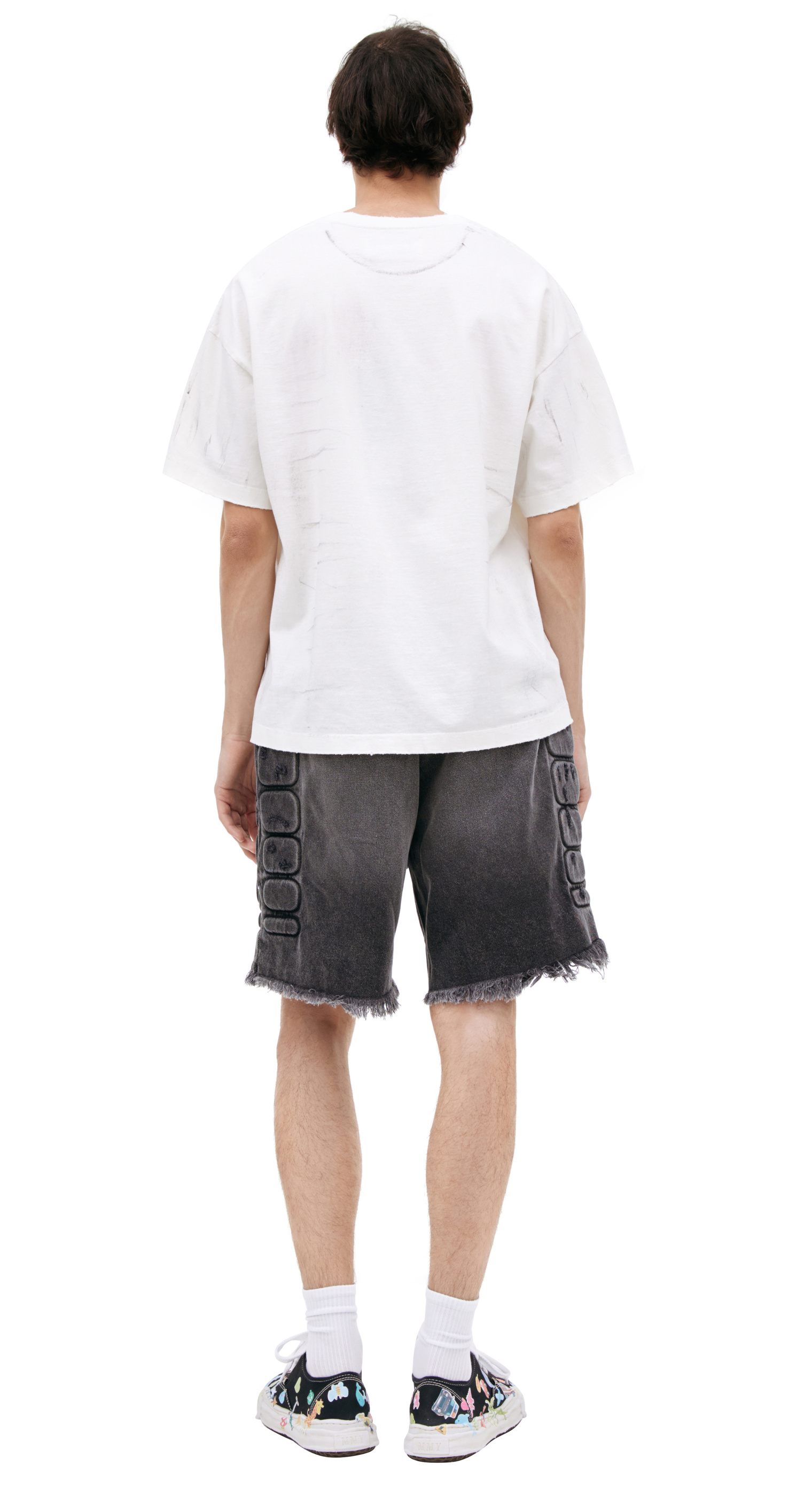 Satoshi Nakamoto White logo T-shirt