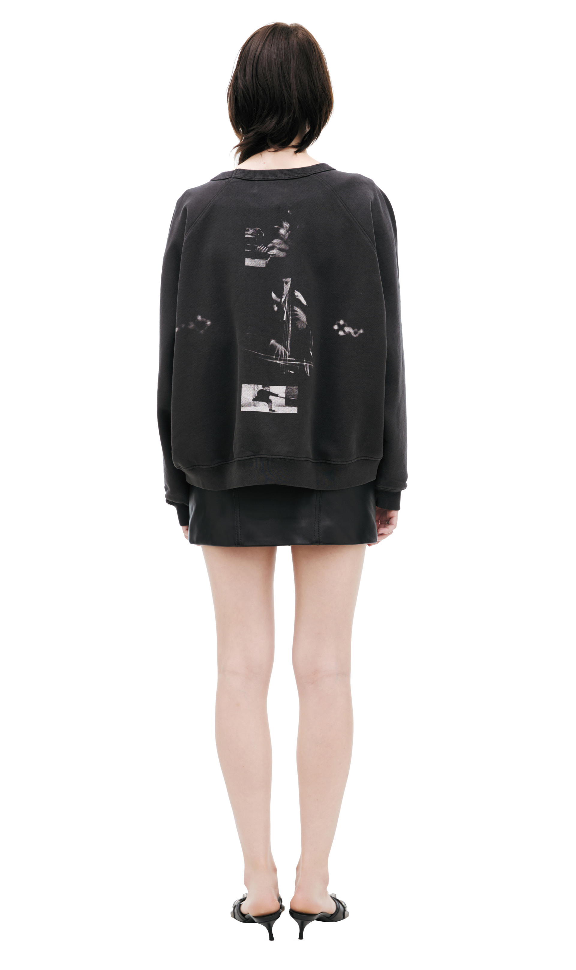 Enfants Riches Déprimés Dark grеy printed sweatshirt