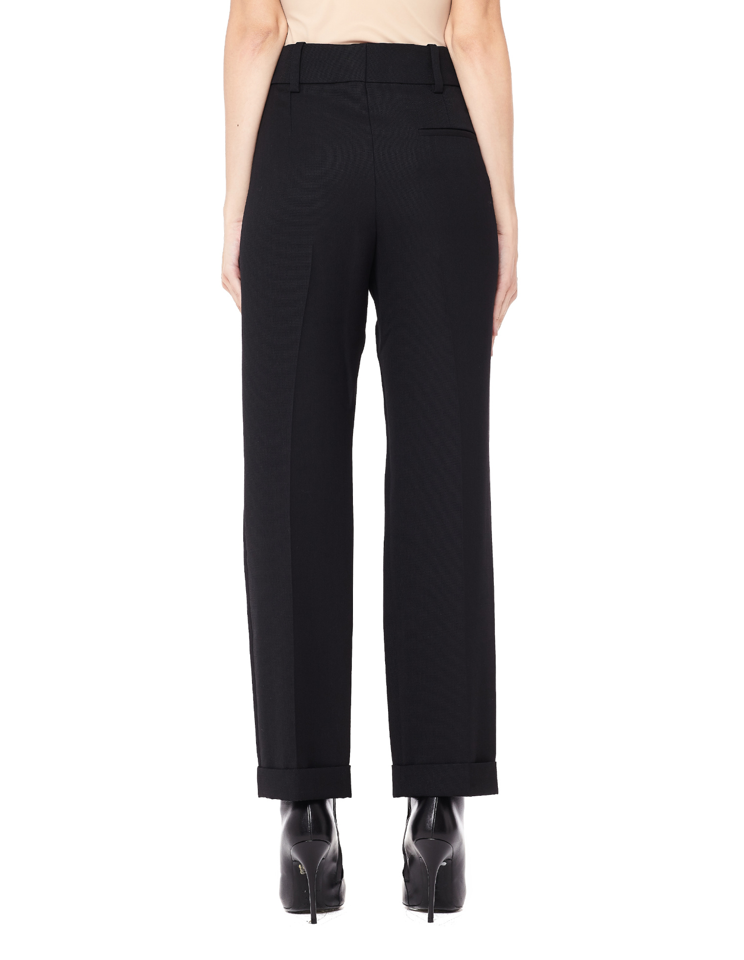 Haider Ackermann Брюки из шерсти с вышивкой