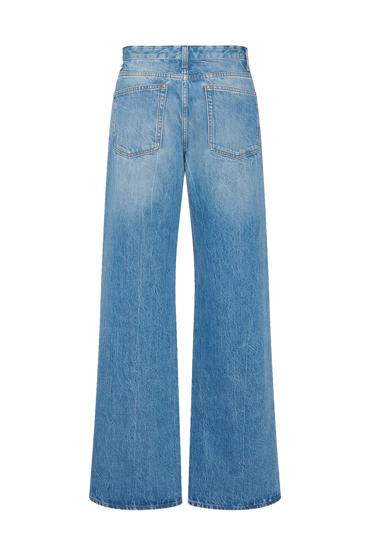 The Row Wide cotton jeans