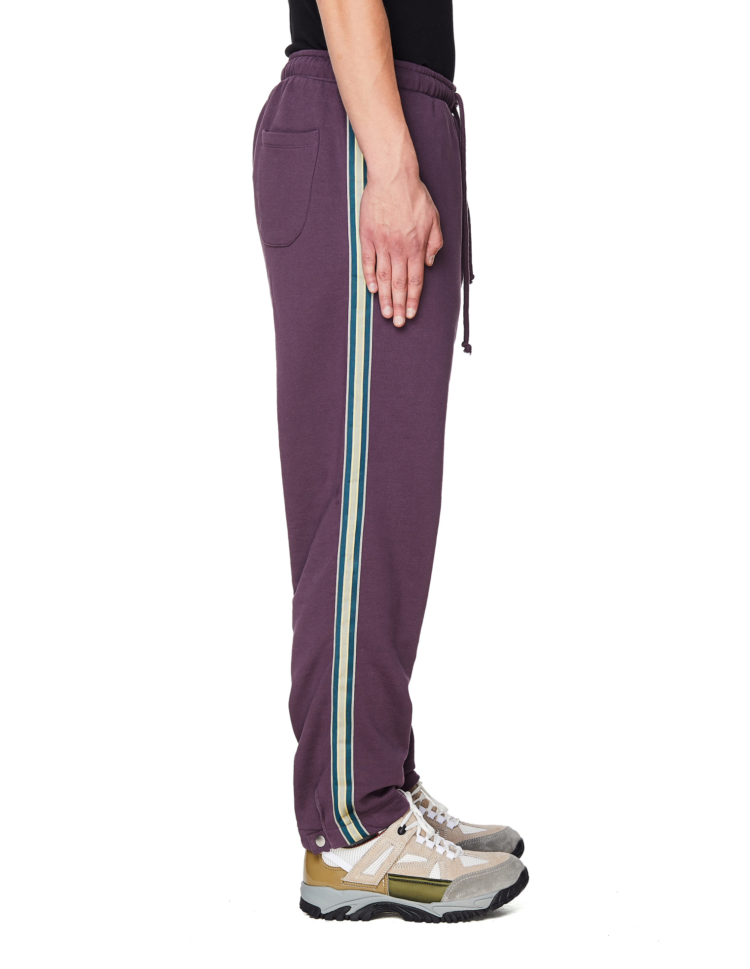 Pigalle Purple Cotton Jogger Pants