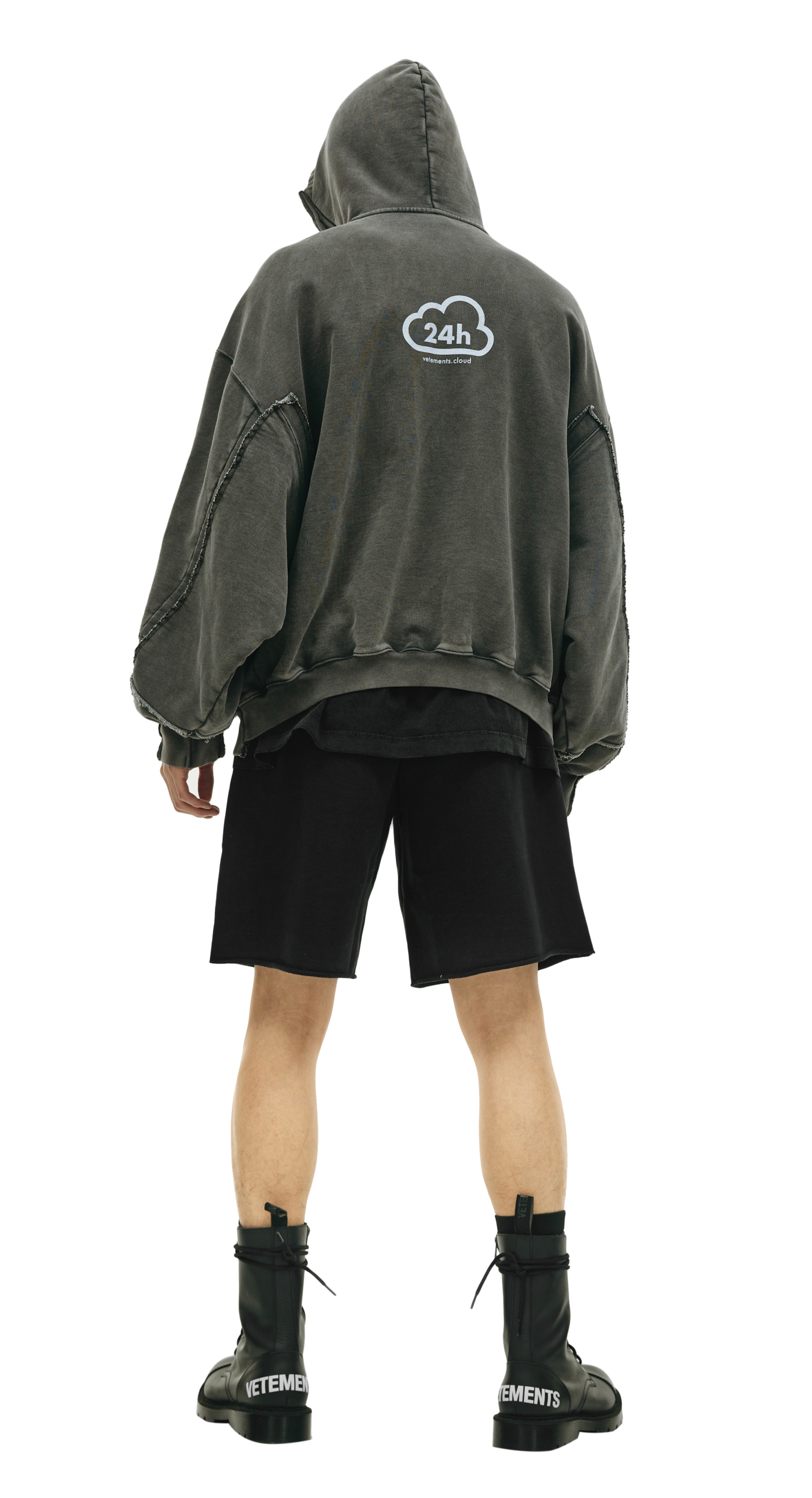 VETEMENTS ONLINE zip-up hoodie