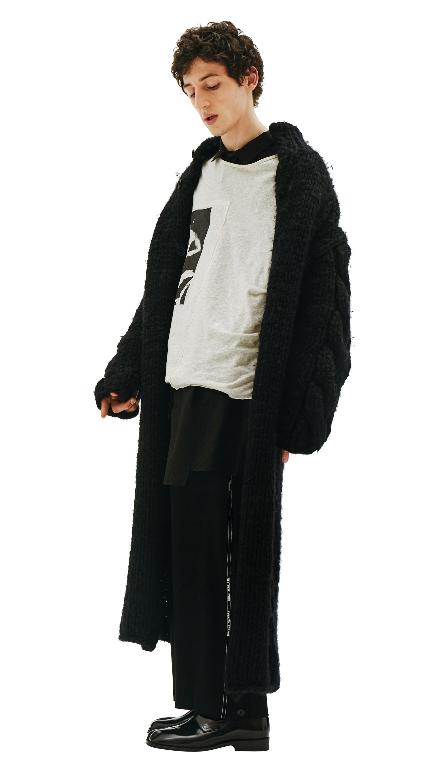 Yohji Yamamoto Wool Oversize Trousers
