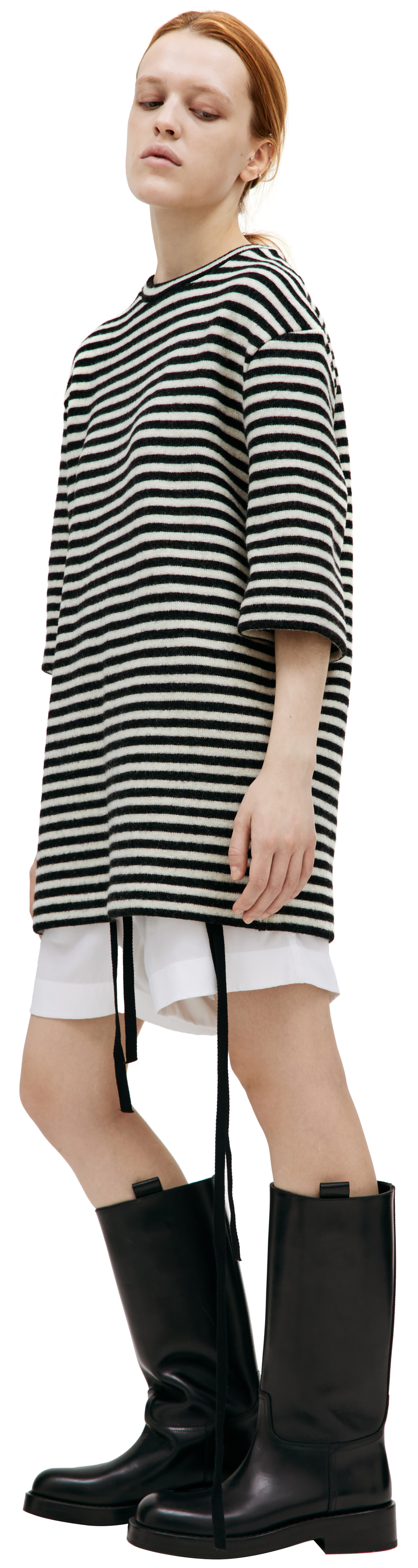 Jil Sander Multistripe wool sweater