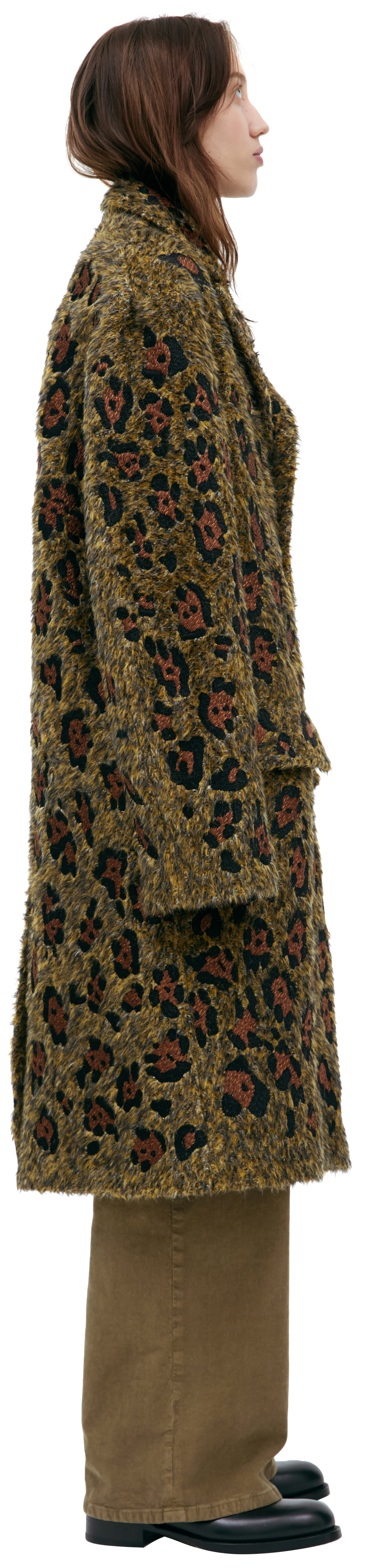 Dries Van Noten Animalistic print coat