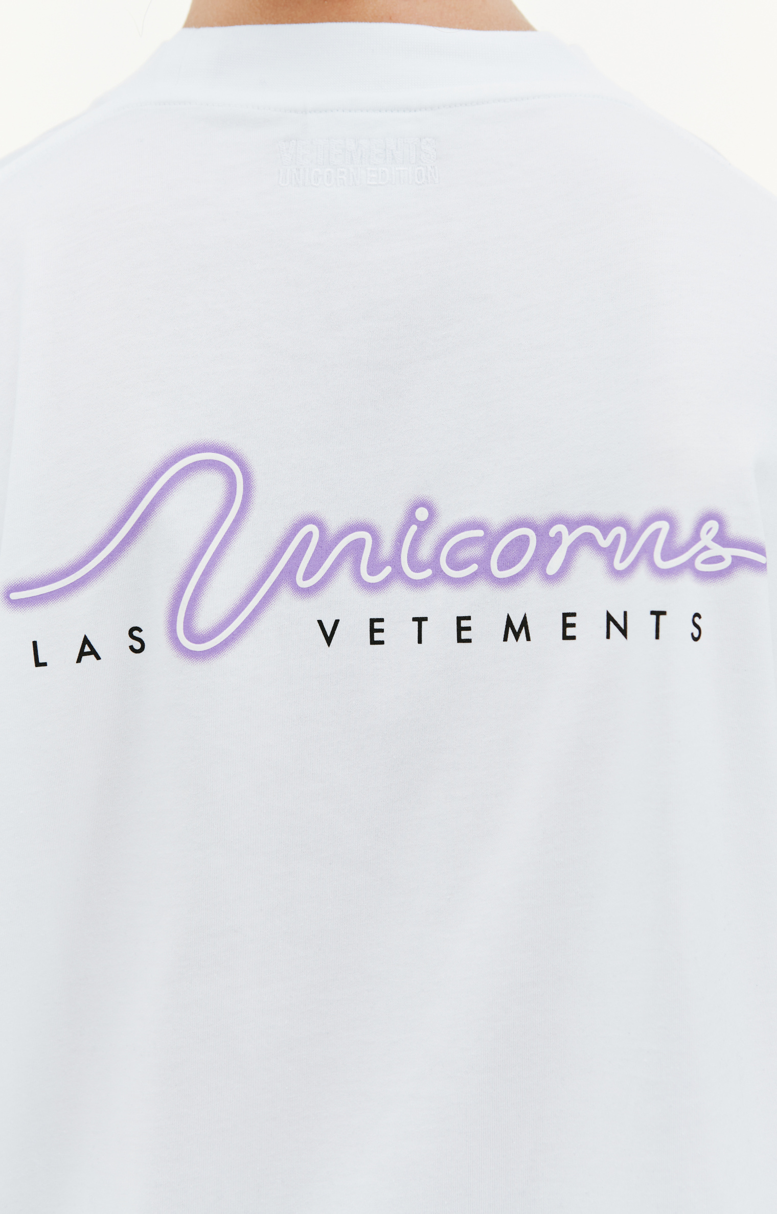 VETEMENTS Dolphin-unicorn printed t-shirt
