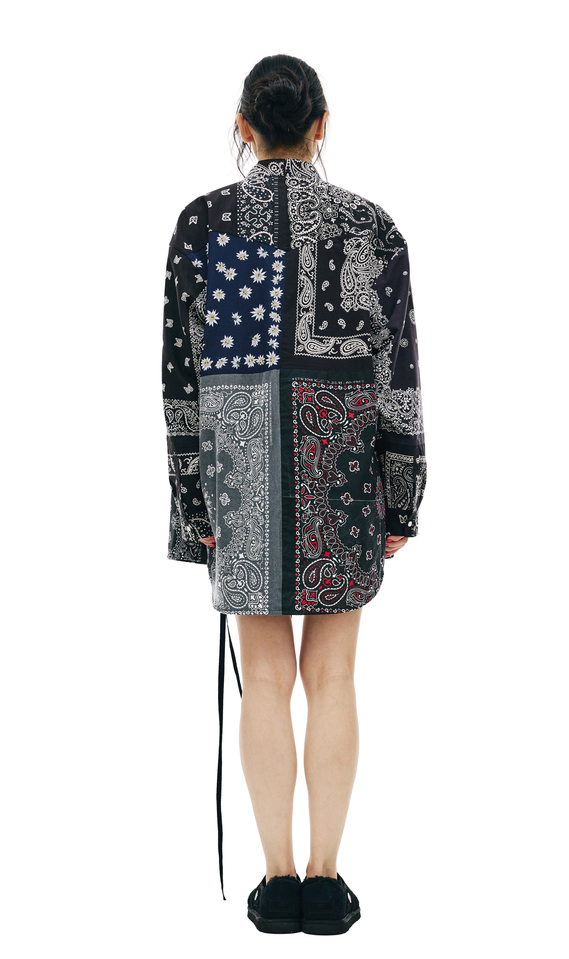 Children of the discordance Patchwork bandana shirt