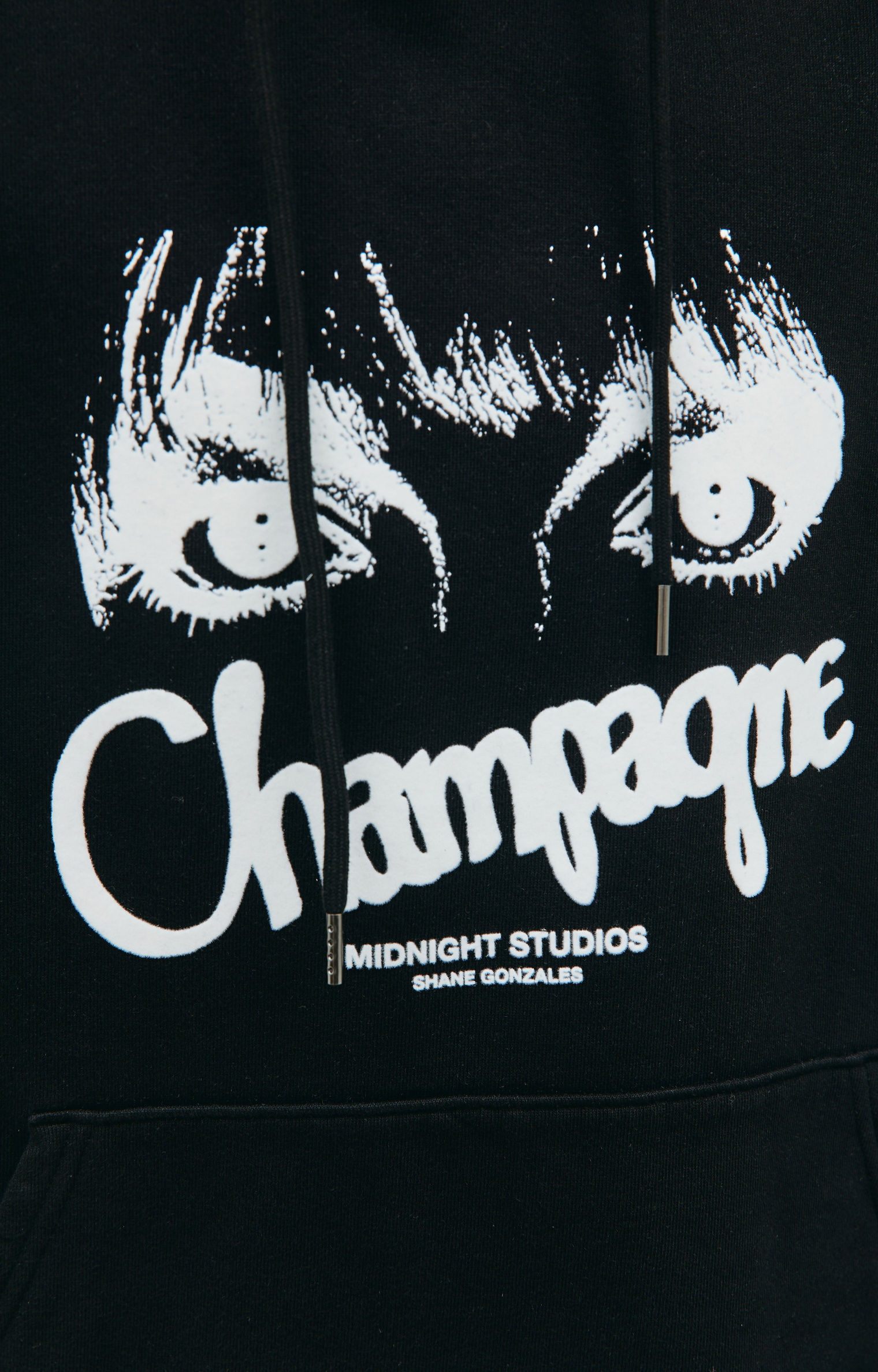 Midnight Studios Champagne printed hoodie