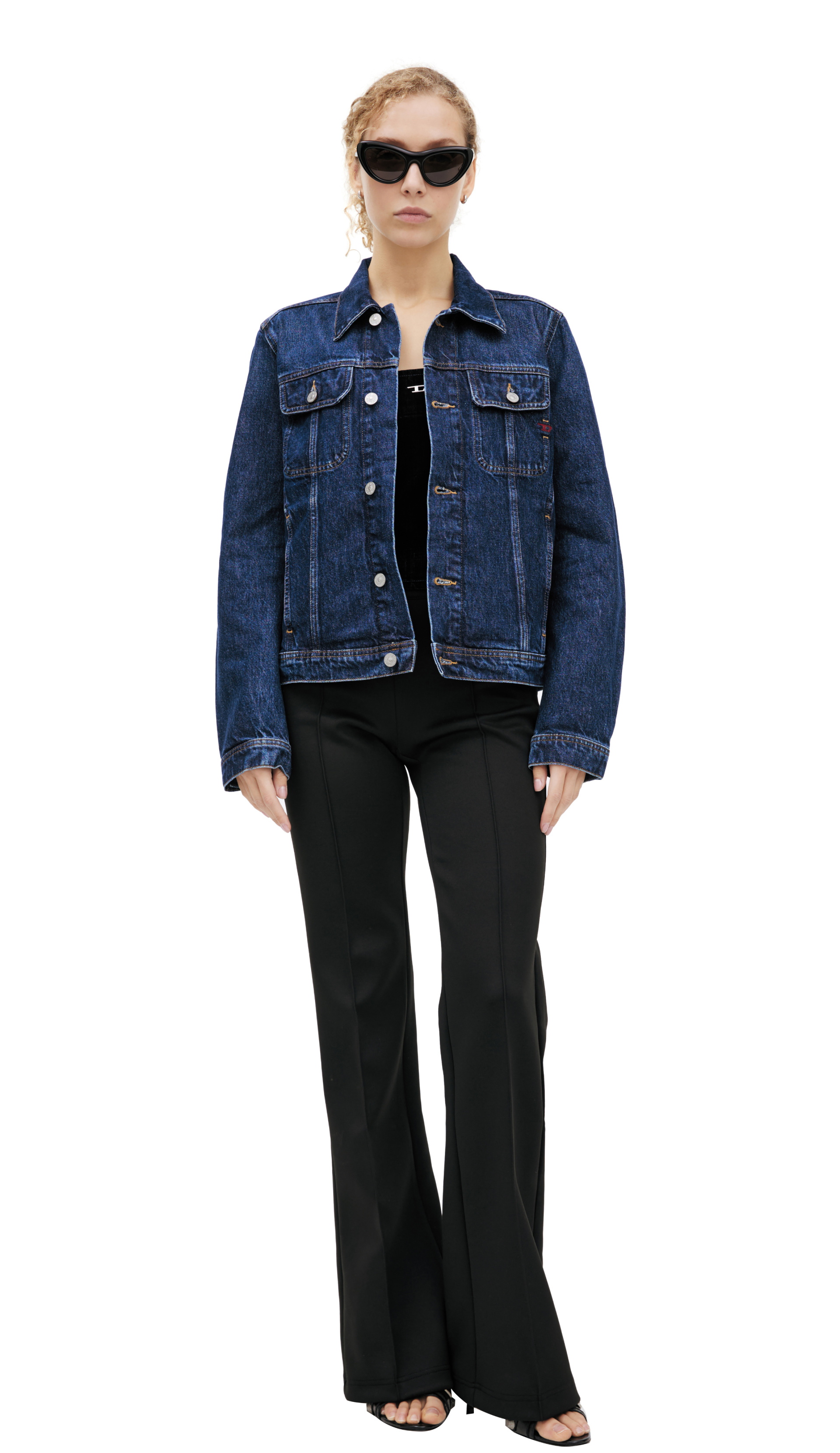 Diesel Denim jacket with shaped seams