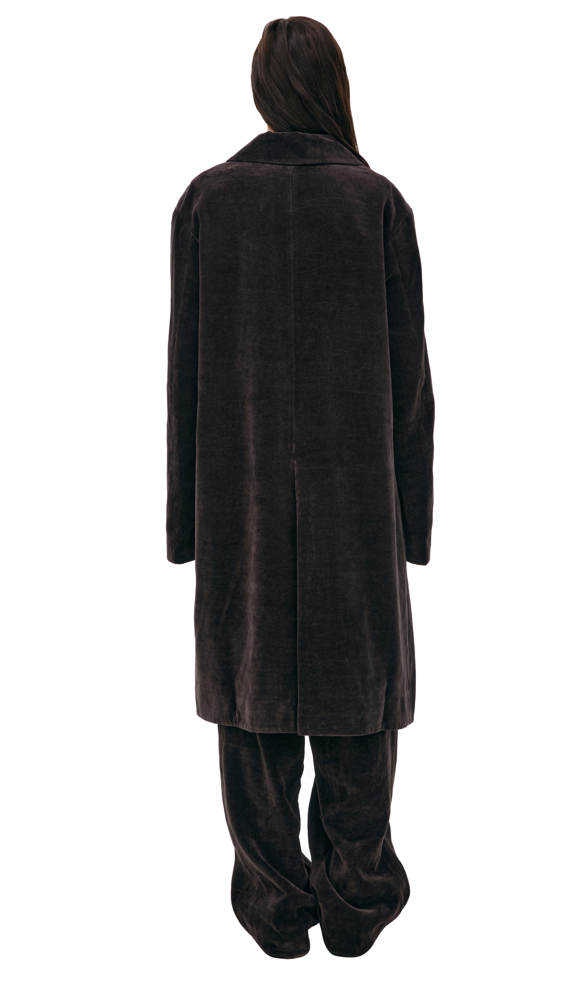 Ziggy Chen Velour Coat