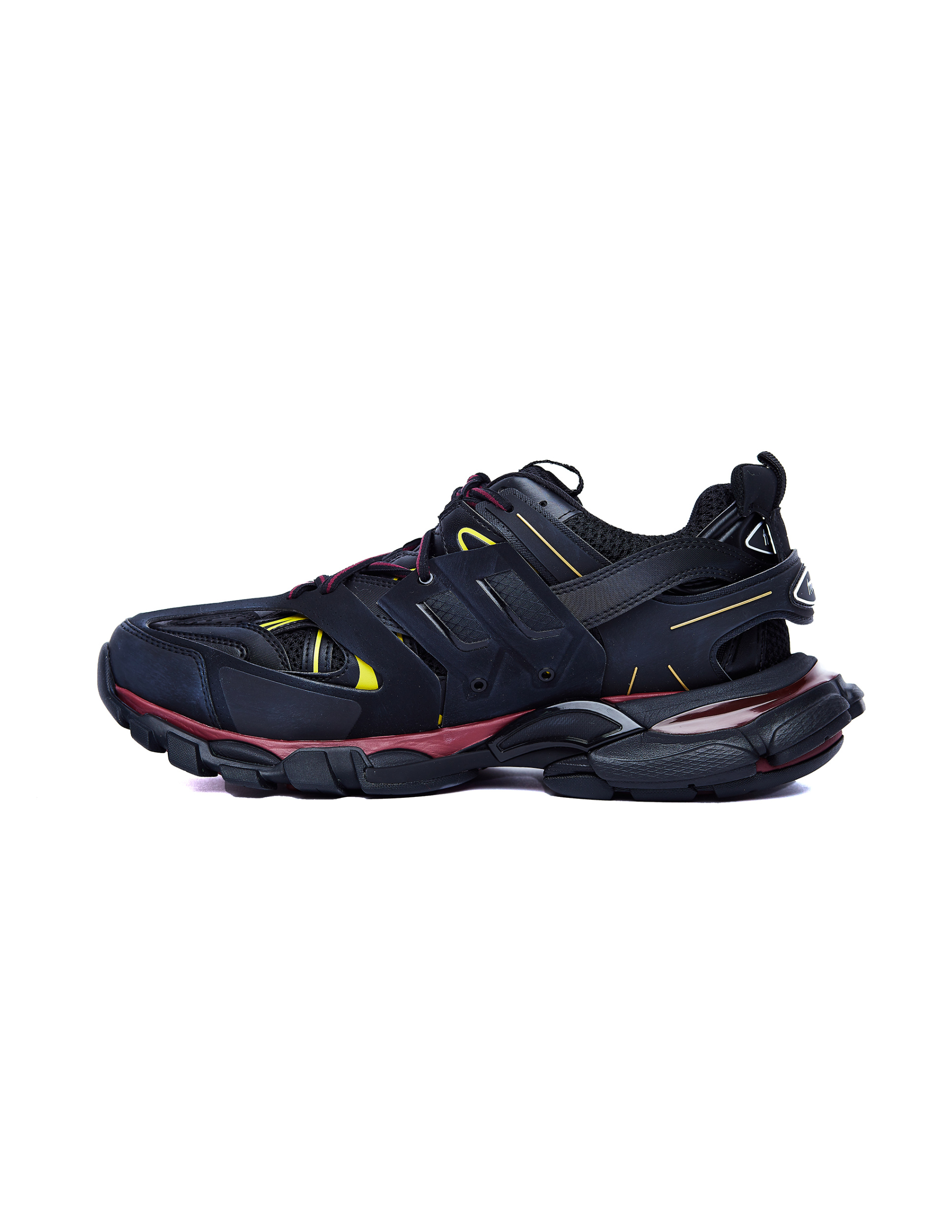 Balenciaga Navy & Burgundy Track Sneakers