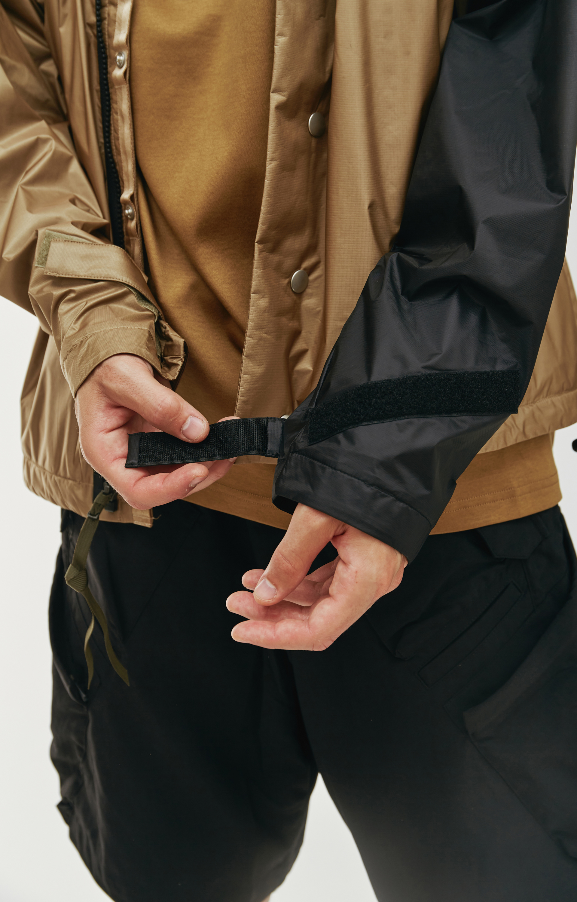 Acronym J95 two-tone jacket