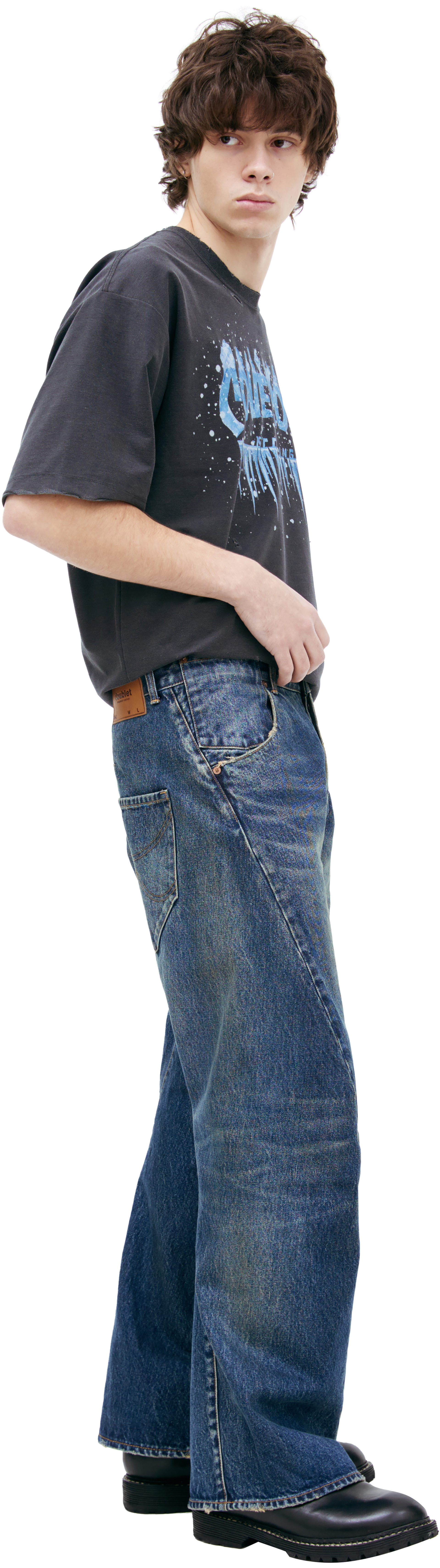 Doublet Jeans with slanted seams