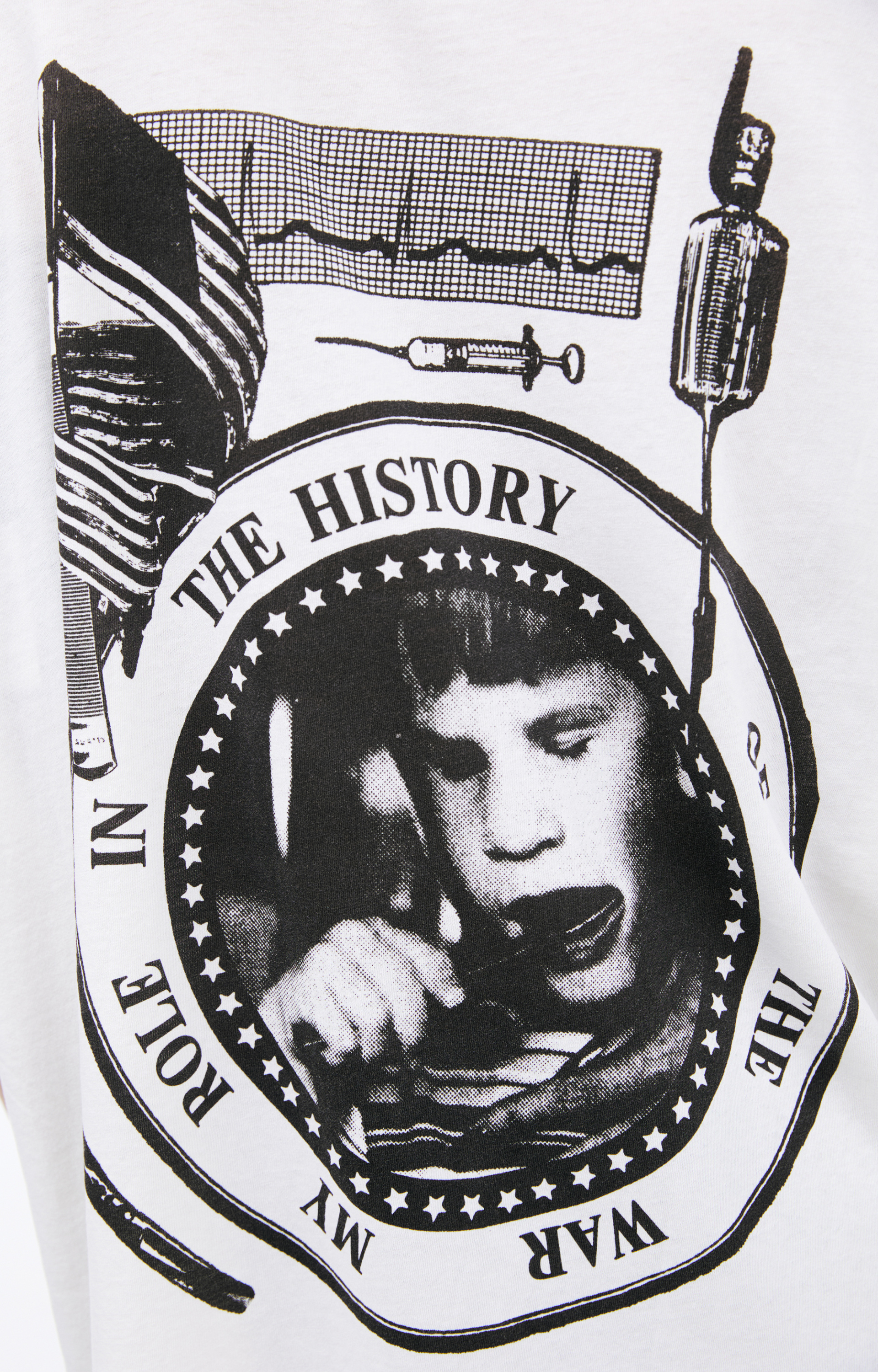 Enfants Riches Déprimés White Printed T-shirt