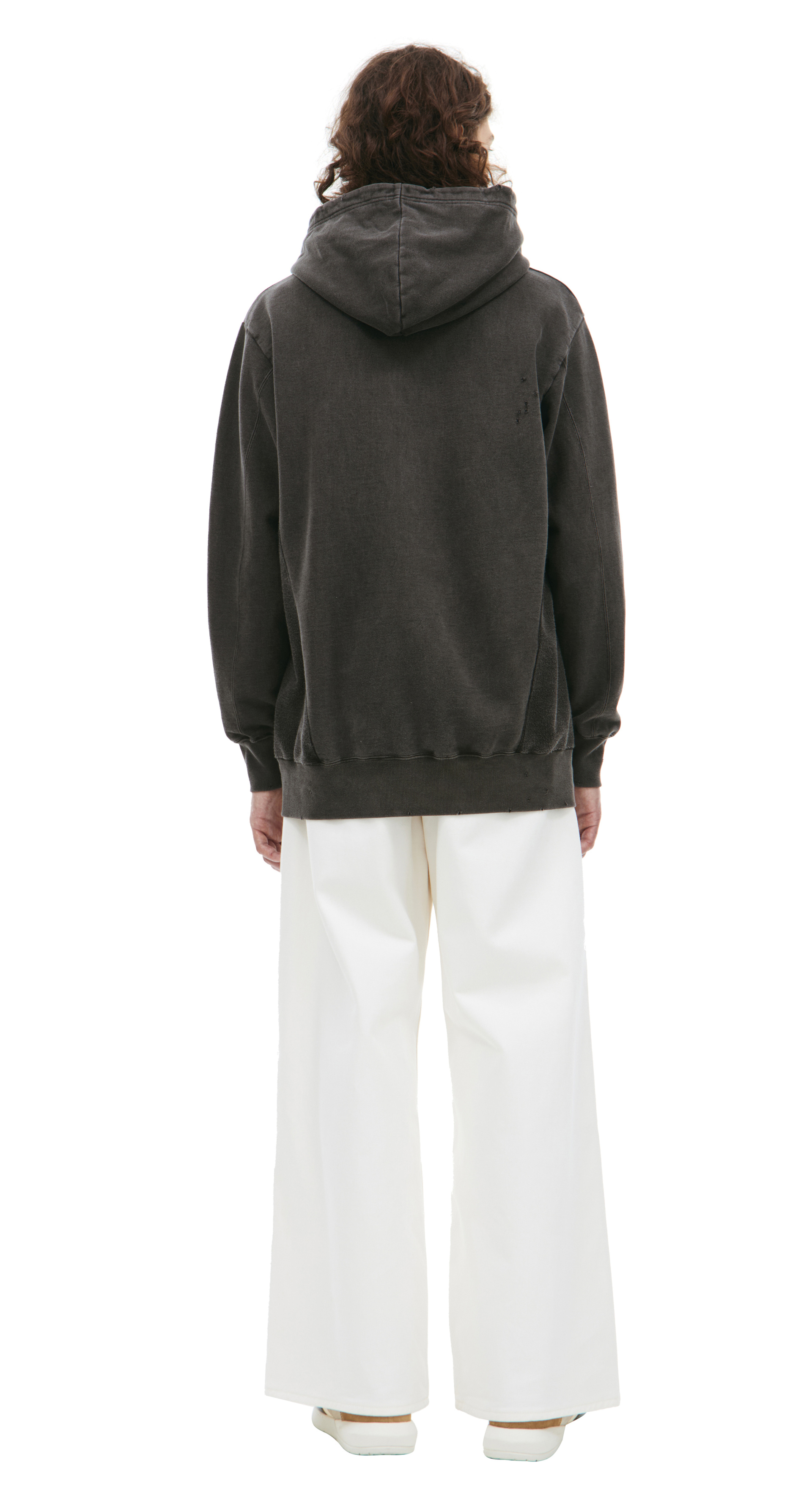 Undercover Hoodie with scuffed effect