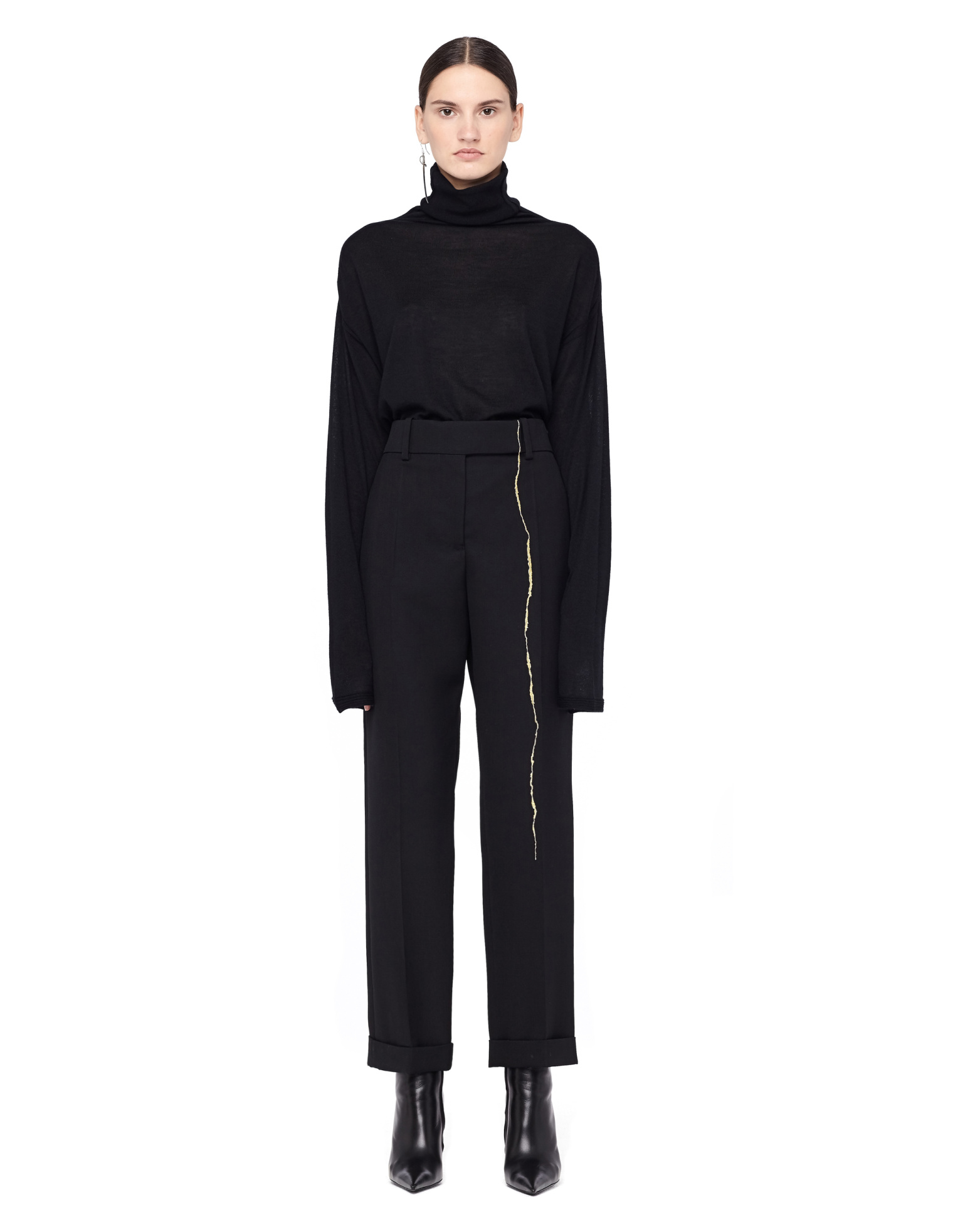 Urban Zen Cashmere Oversized Turtleneck