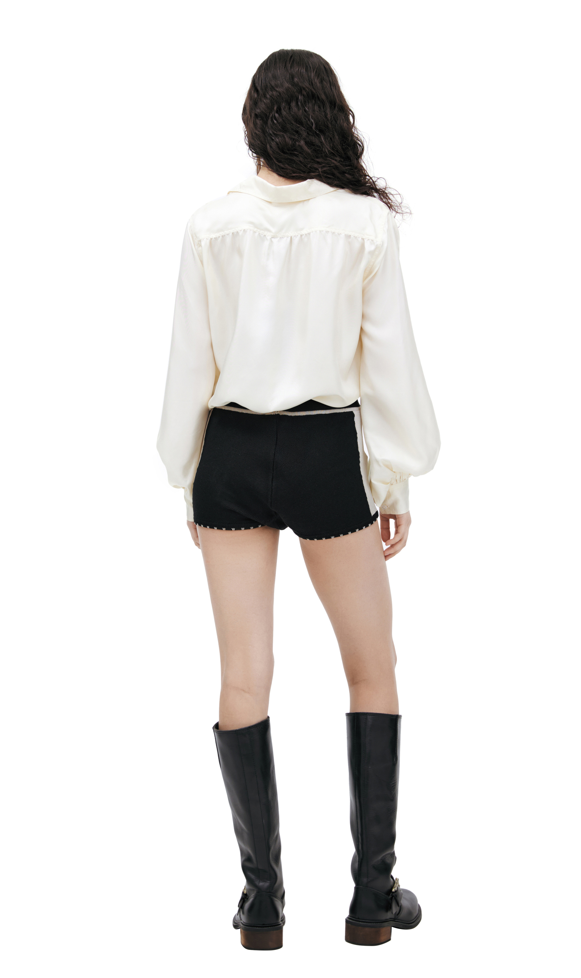 Enfants Riches Déprimés Embroidered logo shorts