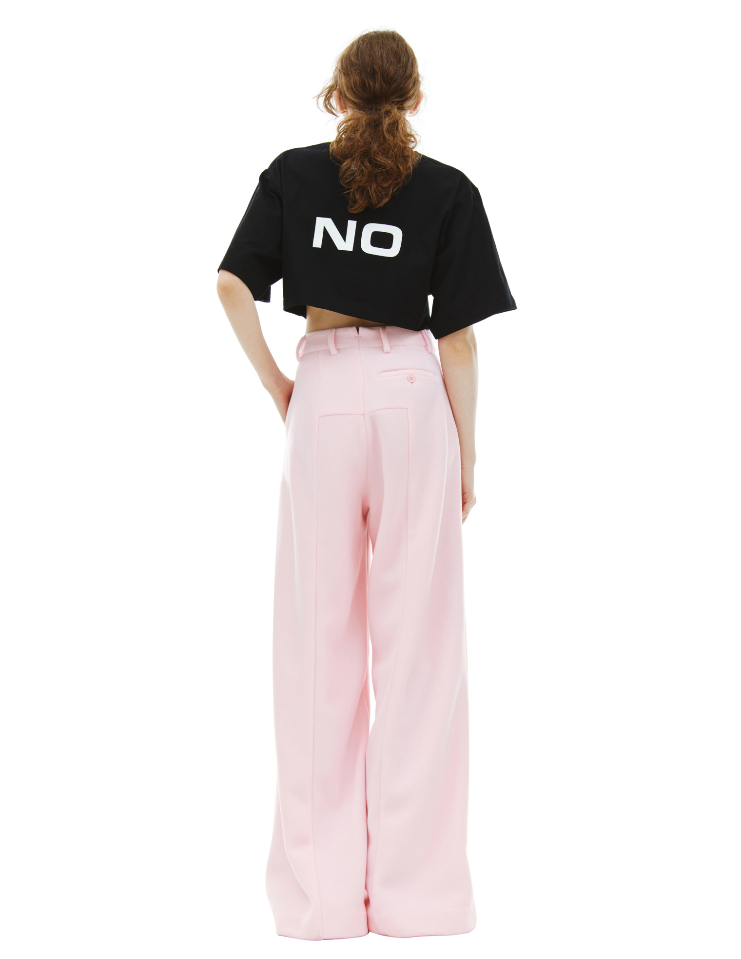 VETEMENTS Широкие брюки со стрелками