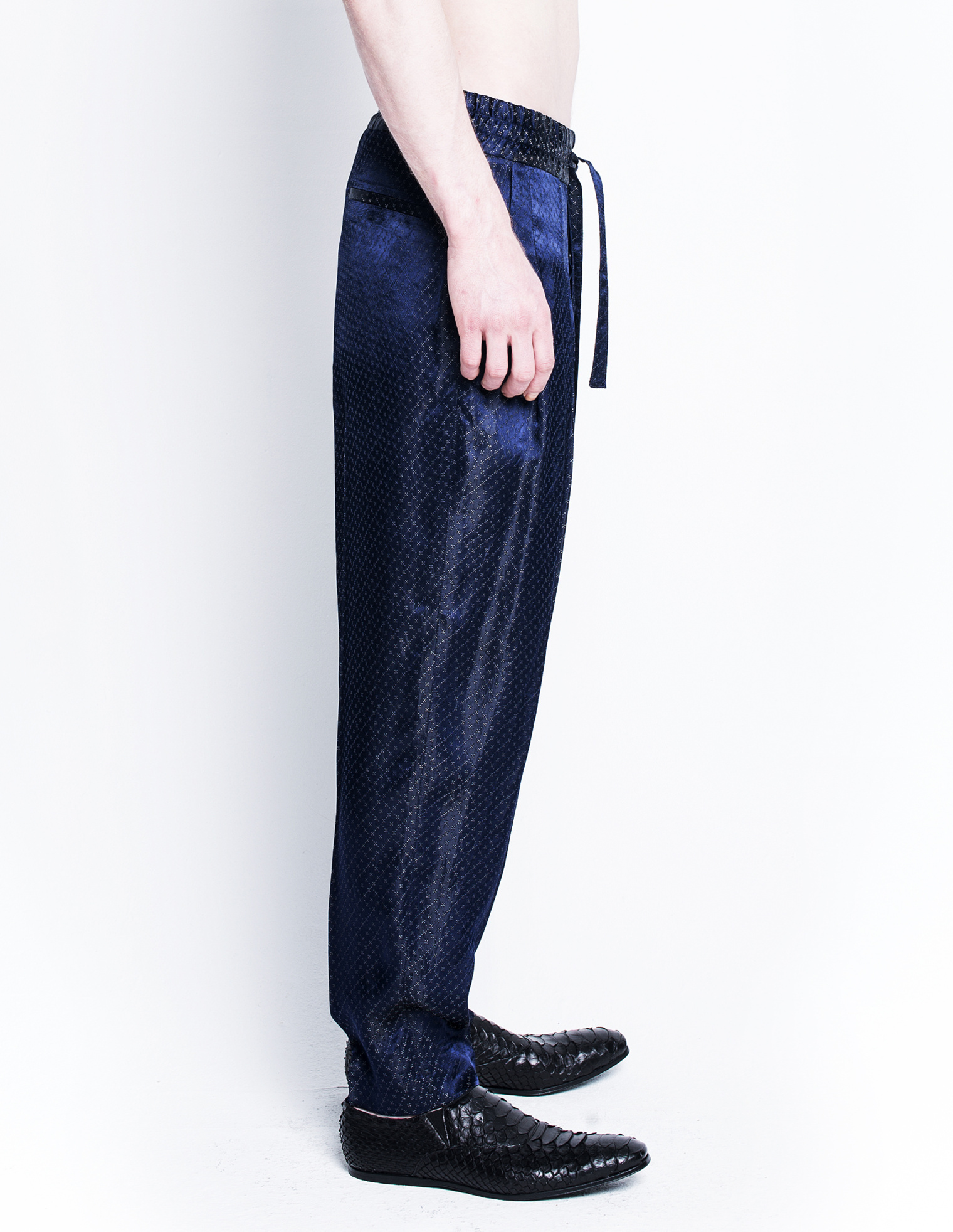 Haider Ackermann Jacquard trousers