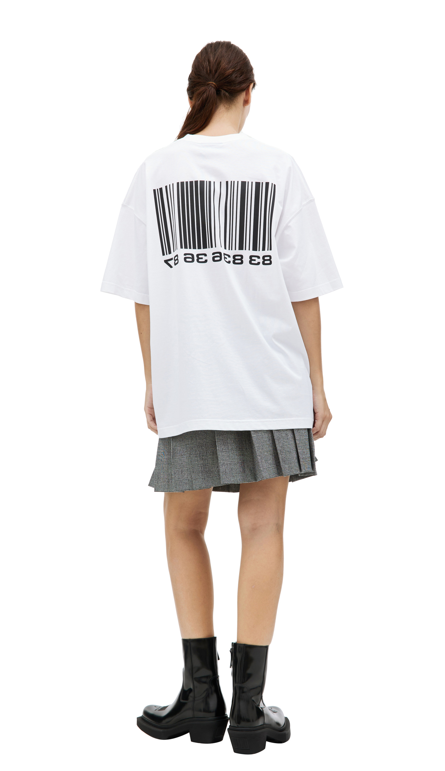 VTMNTS Barcode printed t-shirt