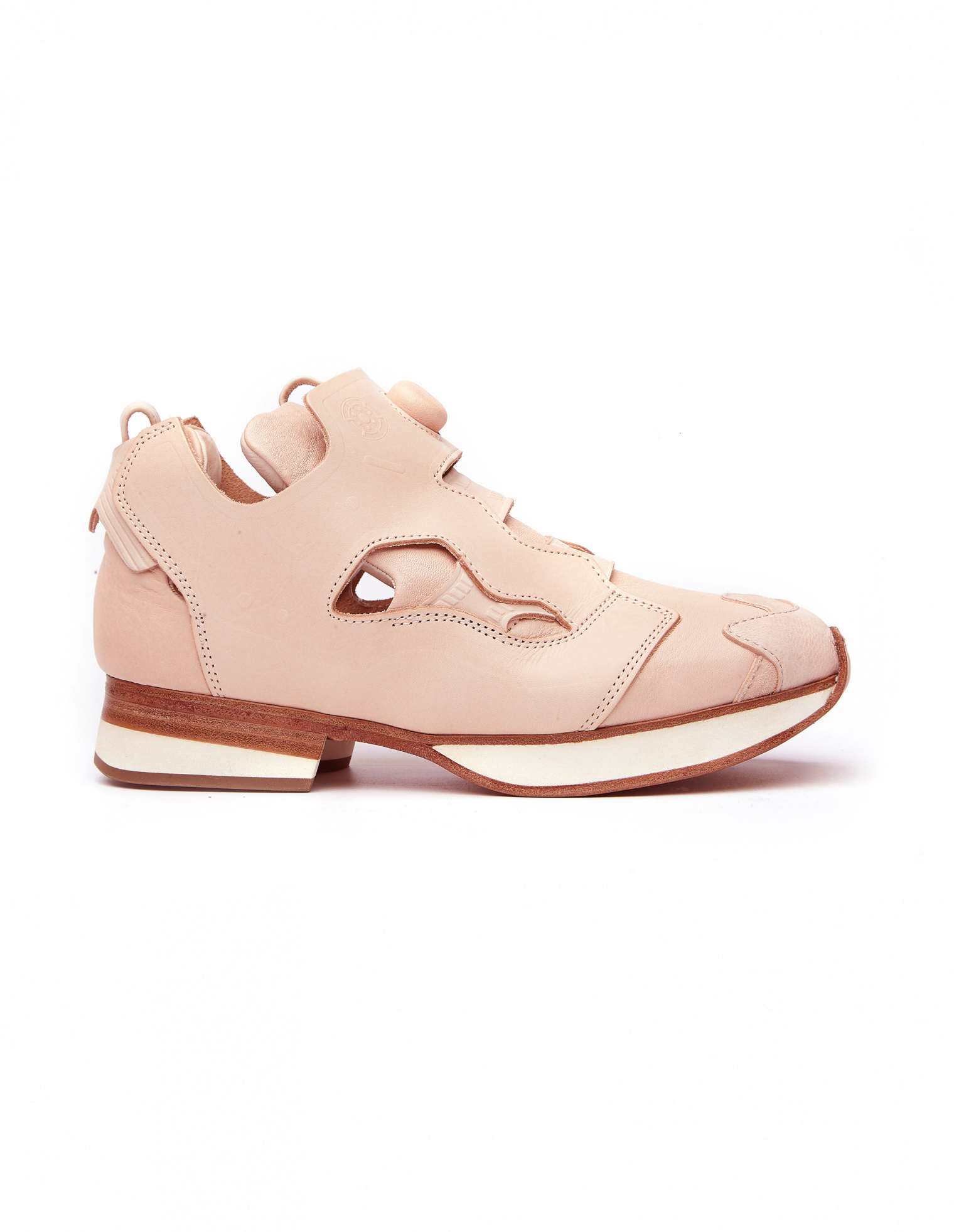 Buy Hender Scheme men beige manual industrial products 15 sneakers