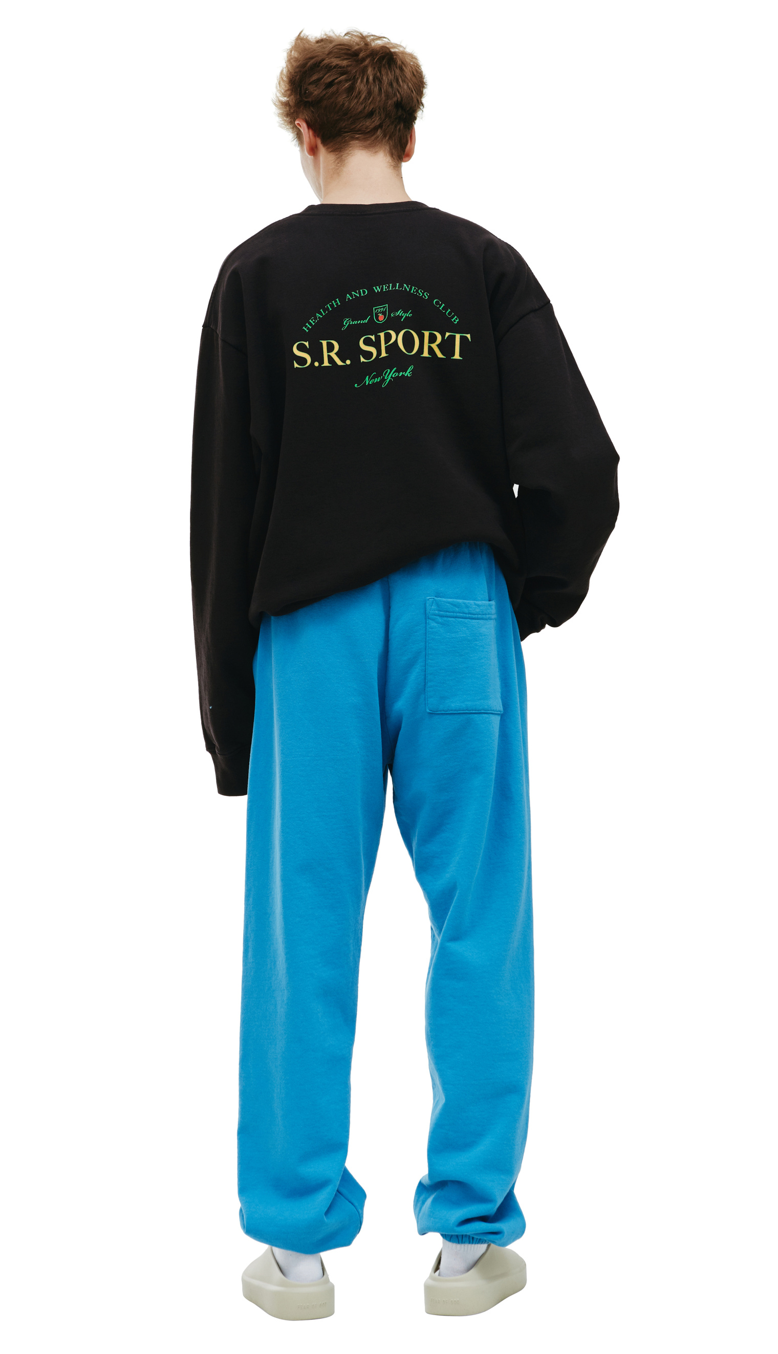SPORTY & RICH Спортивные брюки с принтом Athletics