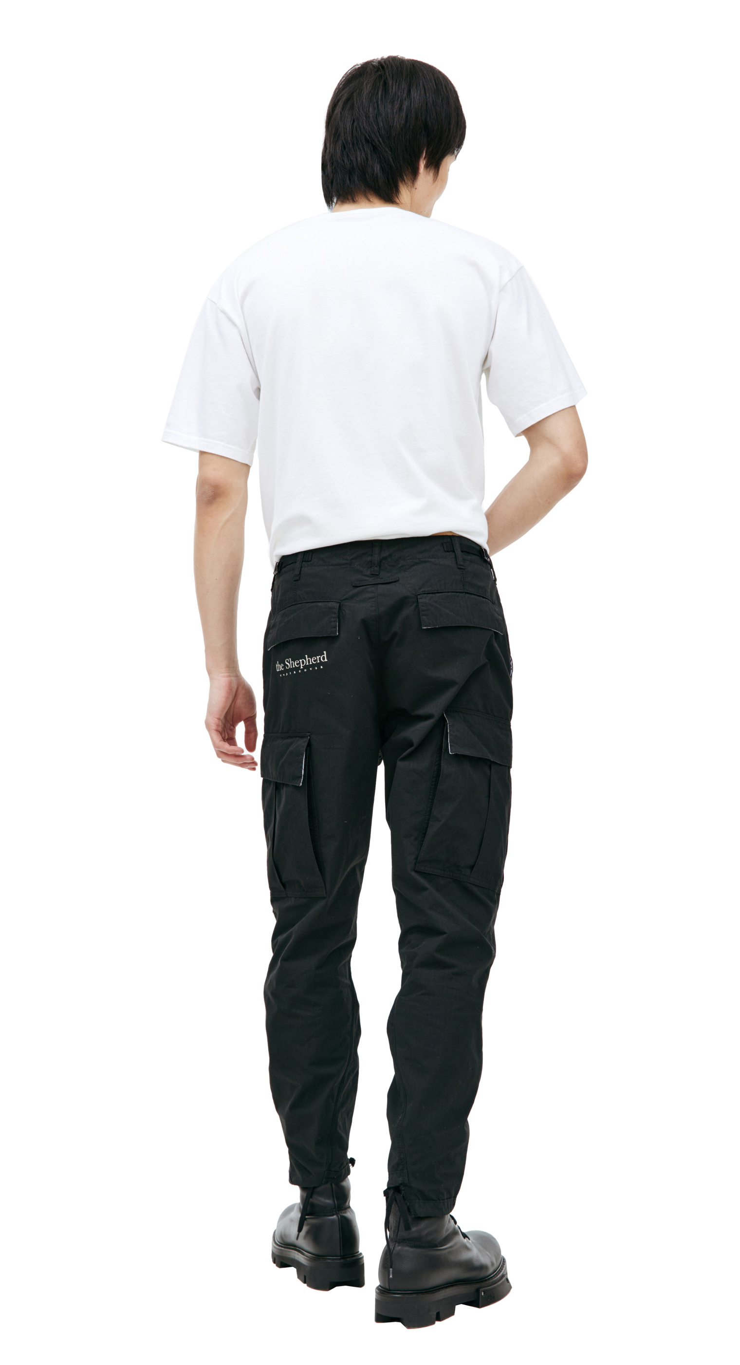 Undercover Black cargo trousers