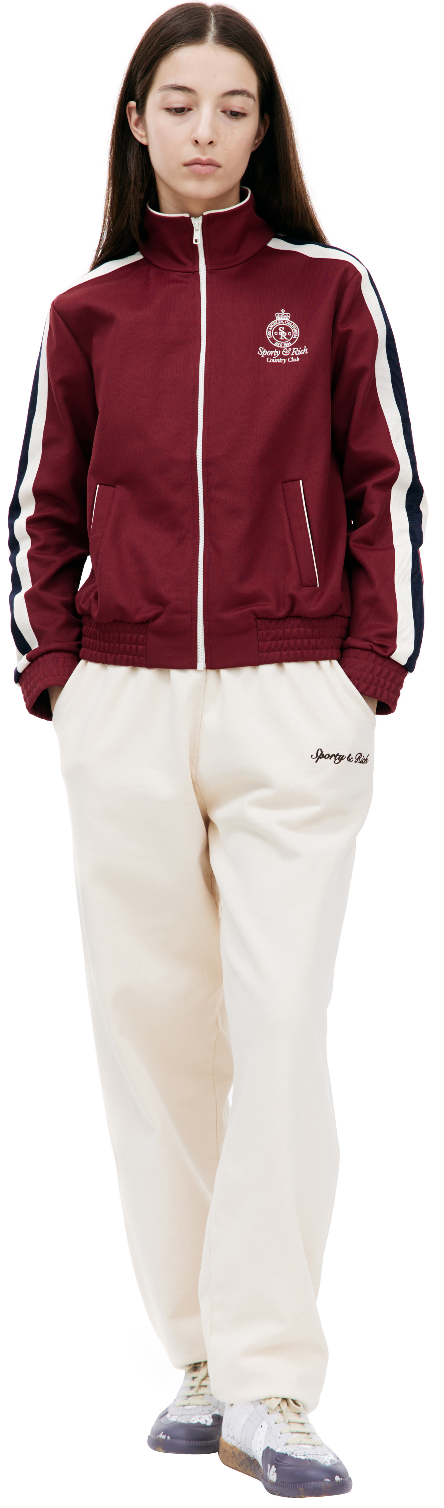 SPORTY & RICH Crown track jacket