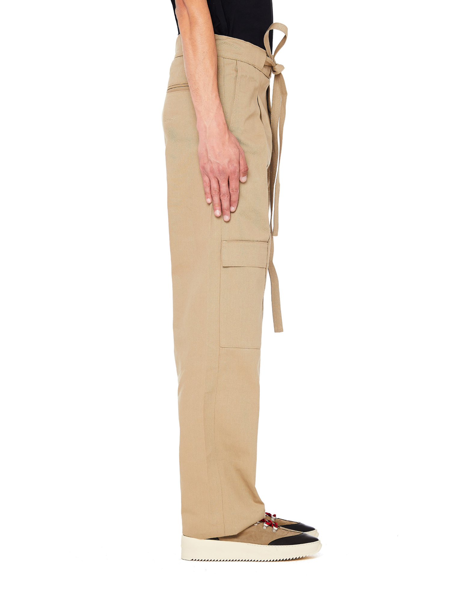 Fear of God Beige Baggy Cargo Pants