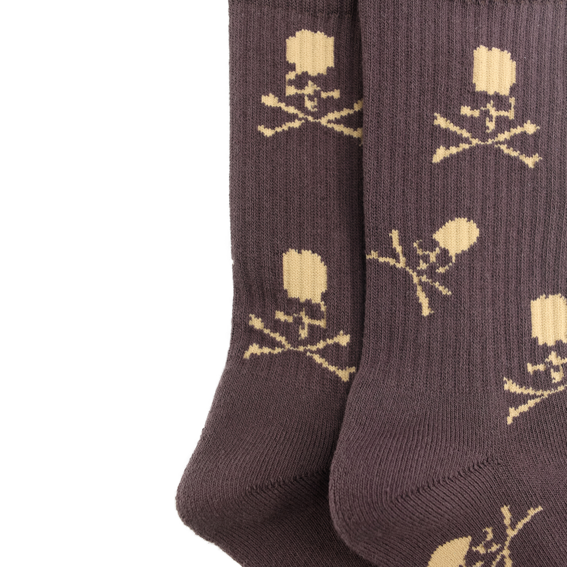 Mastermind WORLD Brown cotton socks