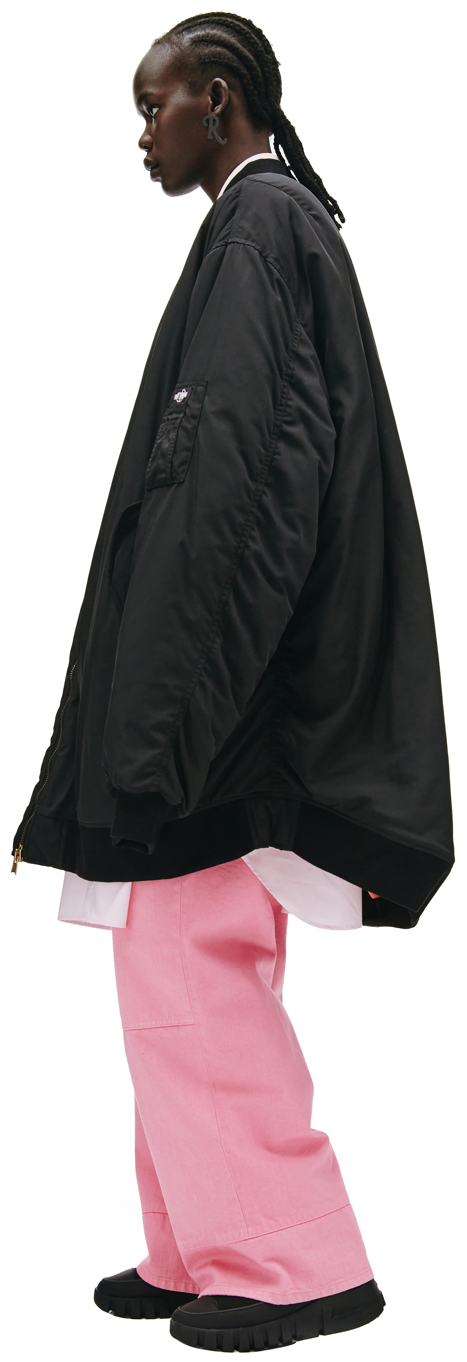 Raf Simons Equanimity bomber jacket in black