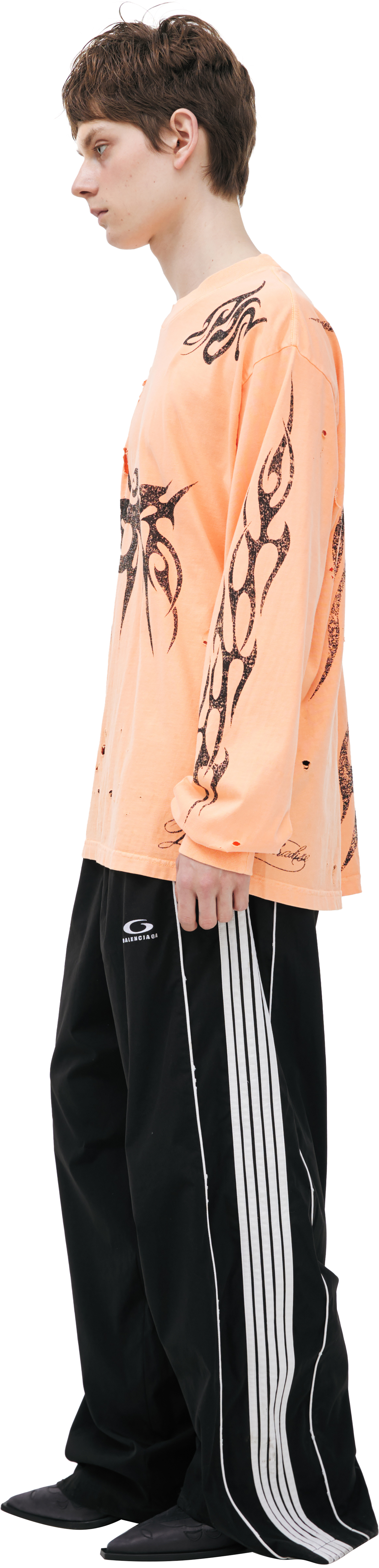 Hellstar Longsleeve shirt with a ripped look