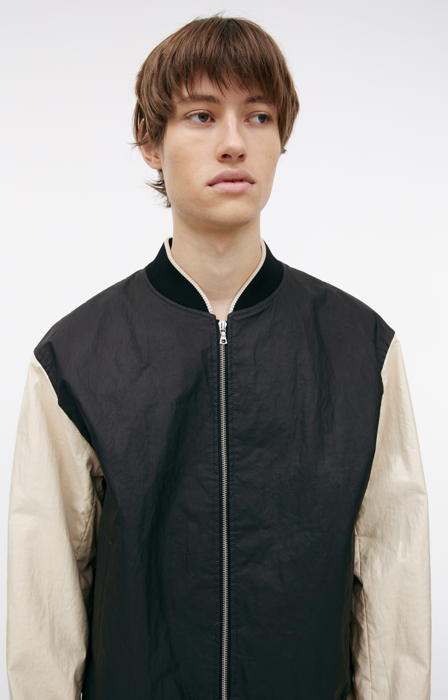 Dries Van Noten Black zippered bomber